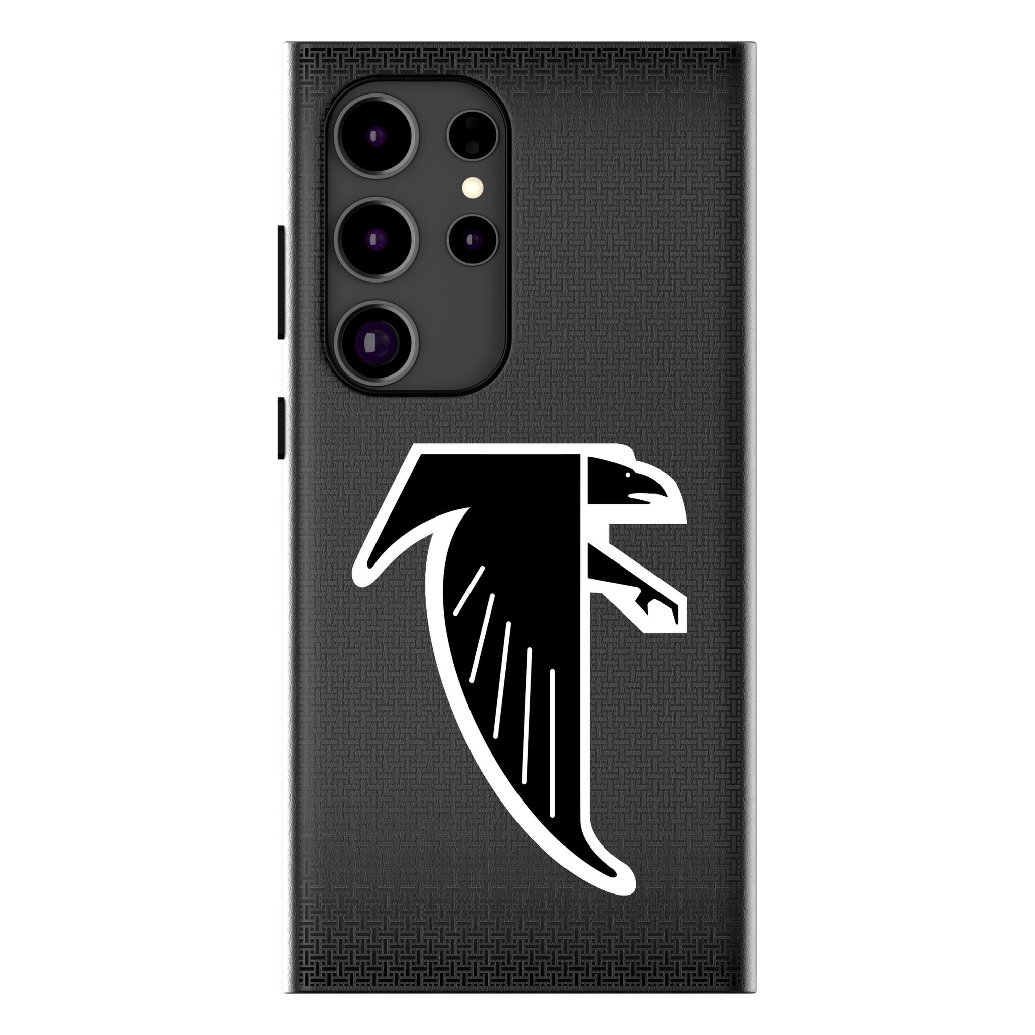 Atlanta Falcons Classic Linen MagSafe Compatible Phone Case for Samsung Galaxy S23/S22/S21 - Durable Protection with Team Logo - Perfect for Game Day & Everyday Use