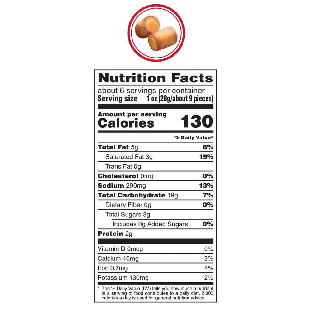 COMBOS Cheese Snacks - Baked Pizzeria Pretzel & Cheese Crackers, 6.3-Oz Bags (Pack of 12) | Bulk Snack Box for Office, School & Road Trips