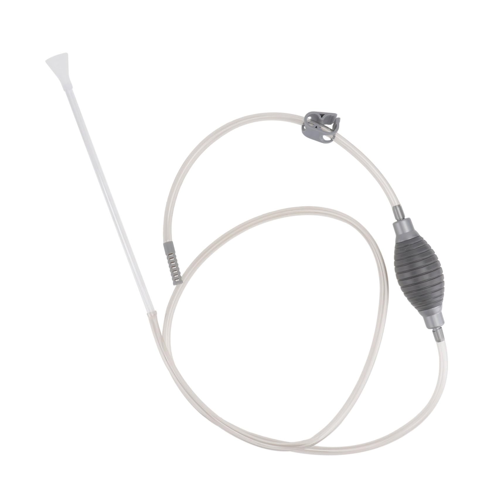Balacoo Aquarium Gravel Cleaner and Water Changer - Turtle Tank Vacuum Cleaner with Plastic Hose for Fish Tank Maintenance | Ideal for Water Changing, Debris Removal & Aquarium Cleaning (Grey)