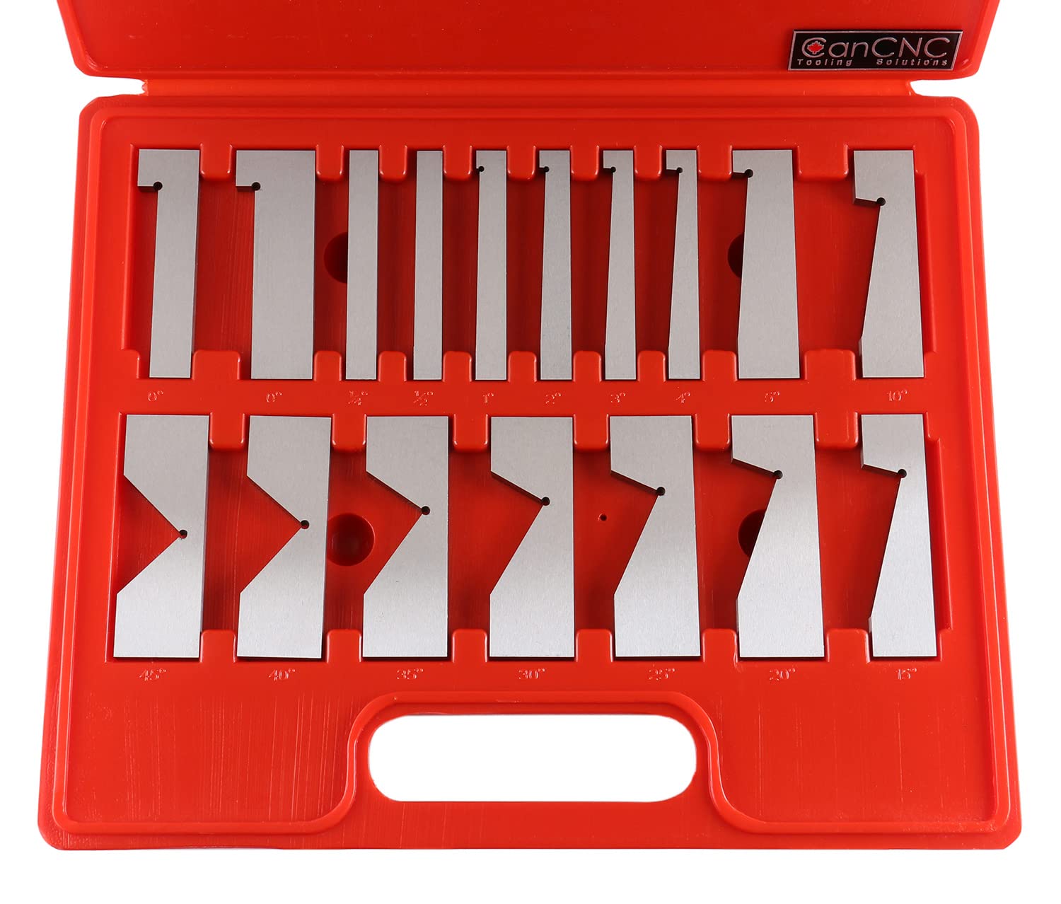 Accusize 17-Piece Precision Angle Block Set, EJ99-2117 - High Accuracy Measuring Tool for Metalworking, Woodworking & Engineering Projects