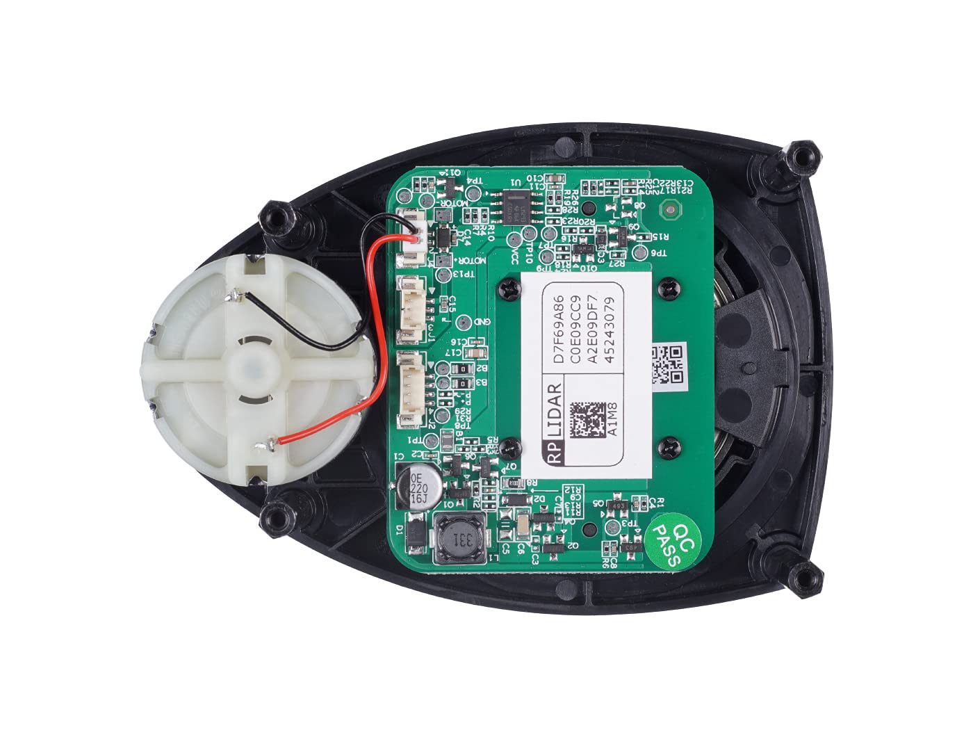 Seeed Studio RPLIDAR A1M8-R6 360° 2D Laser Scanner Kit - 8000Hz Sample Rate, 12m Range Radar Sensor for Robotics, Obstacle Avoidance & STEM Education | Perfect for Robot Navigation, Smart Home Mapping & Maker Projects