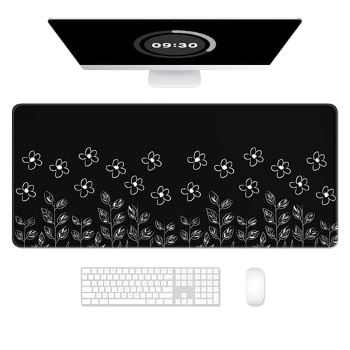 61 Minimalist Flower Black