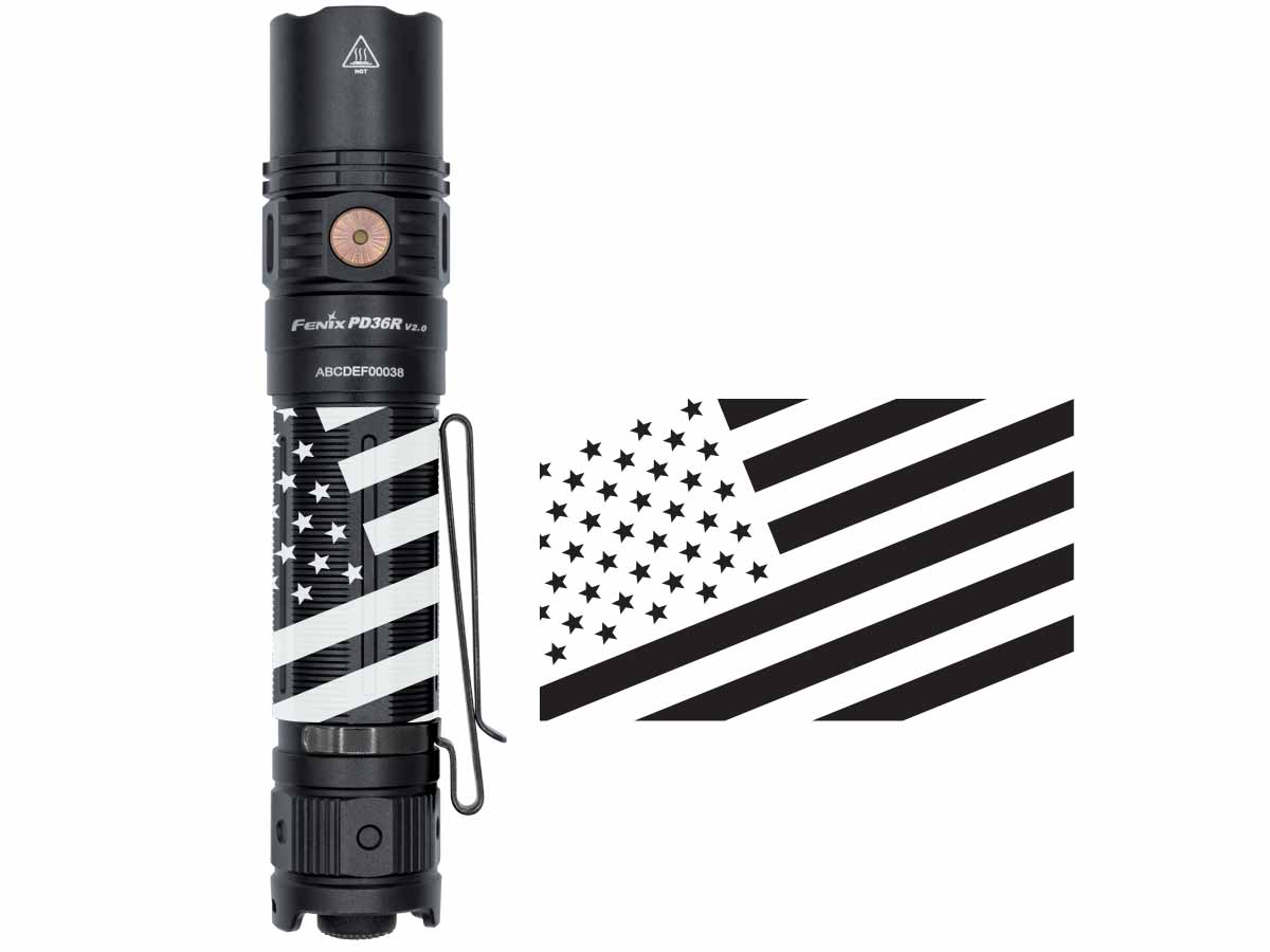 Fenix PD36R V2.0 Rechargeable Tactical Flashlight 1600 Lumens with USB-C Charging - Perfect for Camping, Hiking, Emergency & Outdoor Adventures