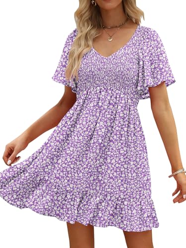 Purple Floral a