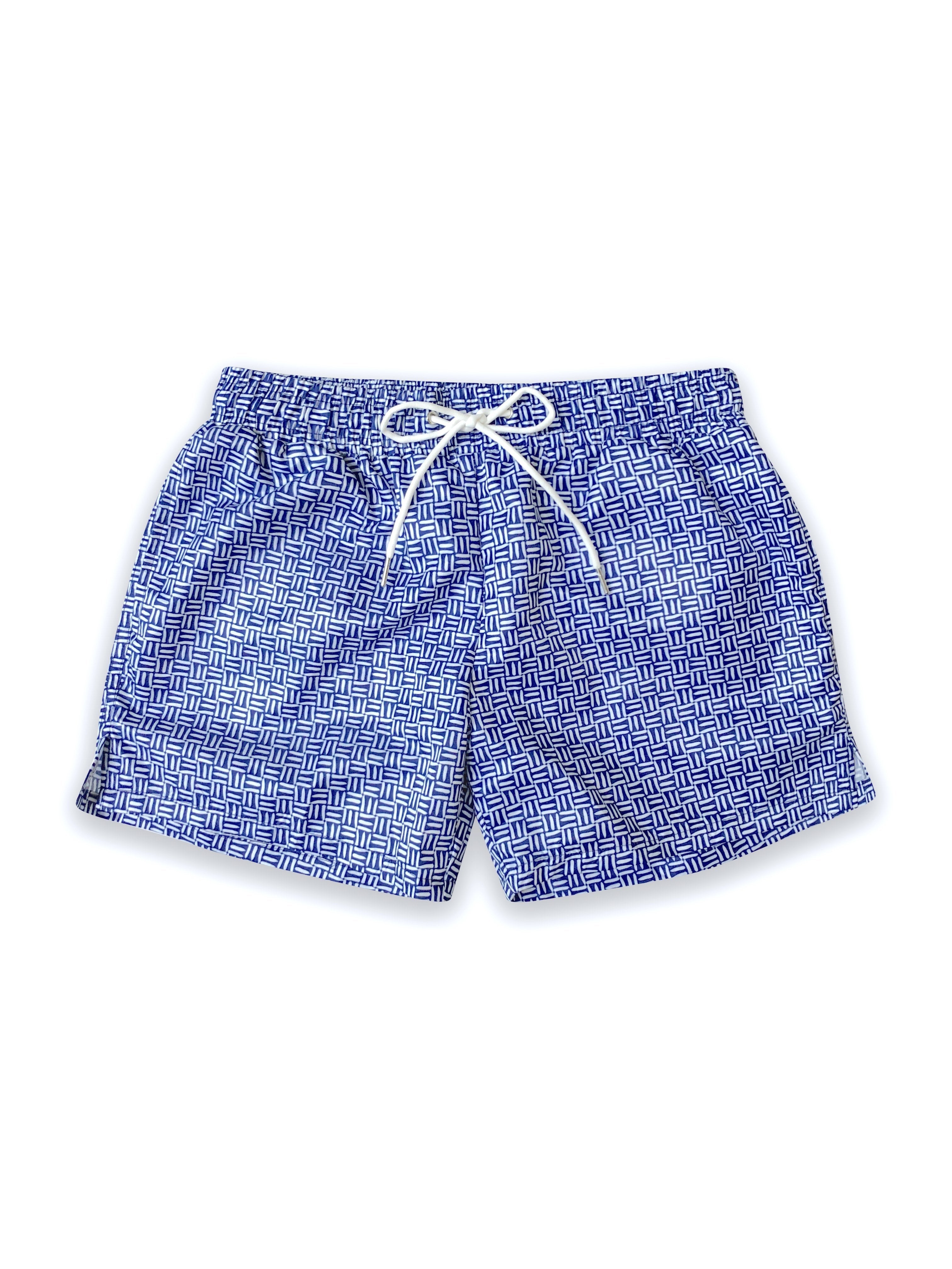 Southport Men's Quick-Dry Swim Trunks with Mesh Lining - UPF 50+ Beach Shorts for Swimming, Surfing & Vacation - Comfortable Board Shorts for Men