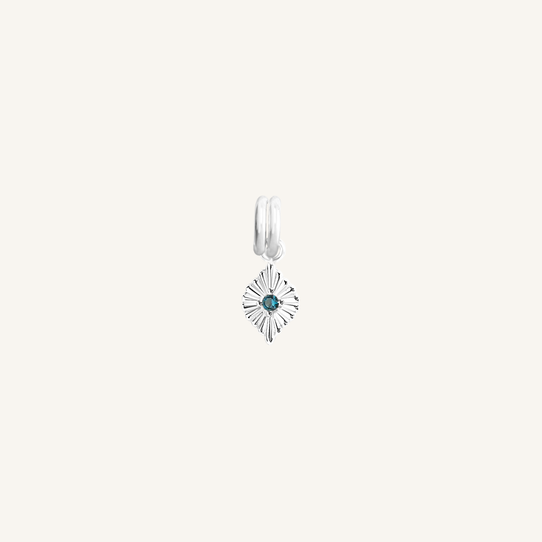 September Birthstone Charm for Petite Jewelry - Perfect for Necklaces, Bracelets & Gifts