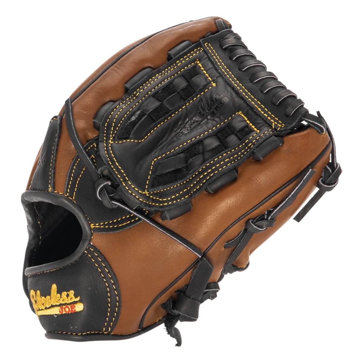 12-Inch Pro Select Basket Weave Web Baseball Glove - Premium Leather Mitt for Youth & Adult Players - Perfect for Training, Games & Fielding Practice
