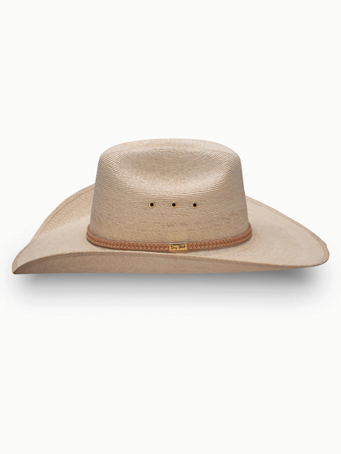 Resistol RSCTRL 804081 George Strait Cowboy Hat - Natural Palm Straw Centerline Design for Western Riders & Country Music Fans | Perfect for Rodeo, Concerts & Outdoor Events