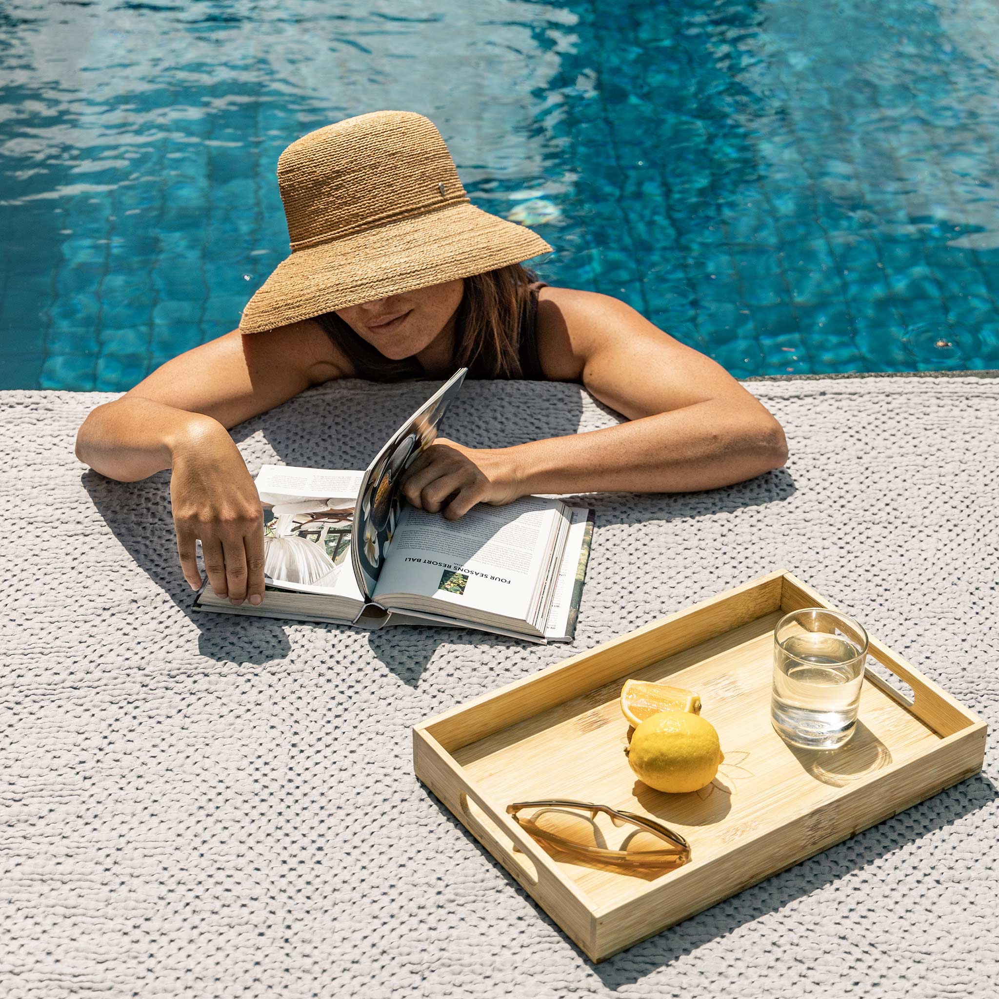 Heveya® Vegan Cotton Towel - Soft, Eco-Friendly & Hypoallergenic Bath & Beach Towel for Spa, Yoga & Travel