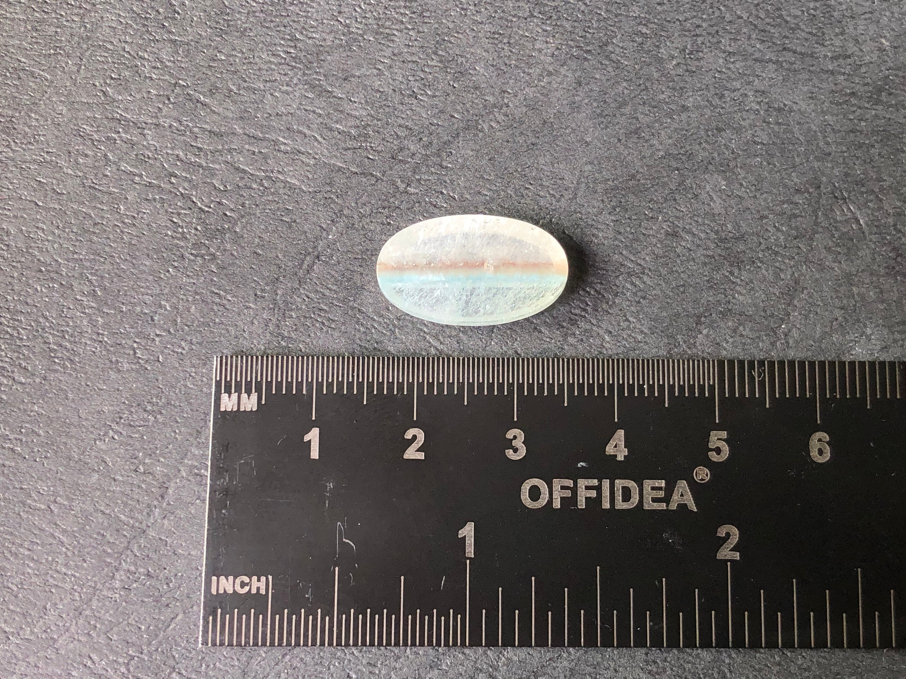 GILALITE Cabochon | Medusa Paraiba Quartz Striped Oval Gemstone | Jewelry Making Supplies | Perfect for Pendants, Rings & DIY Crafts (43862)