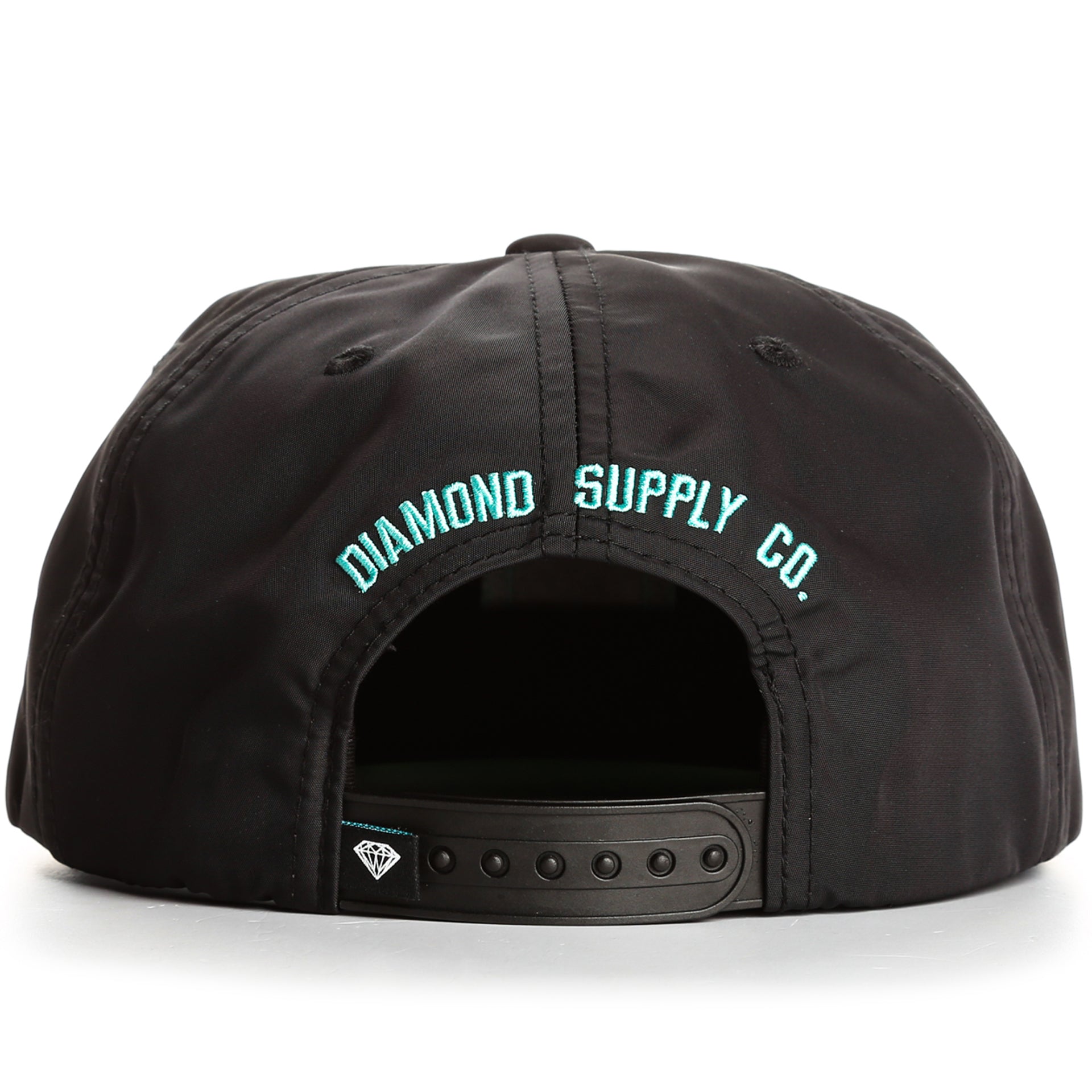 Premium Diamond Un Polo Unconstructed Snapback Hat - Black | Stylish & Comfortable Baseball Cap for Men & Women | Perfect for Casual Wear, Sports & Outdoor Activities