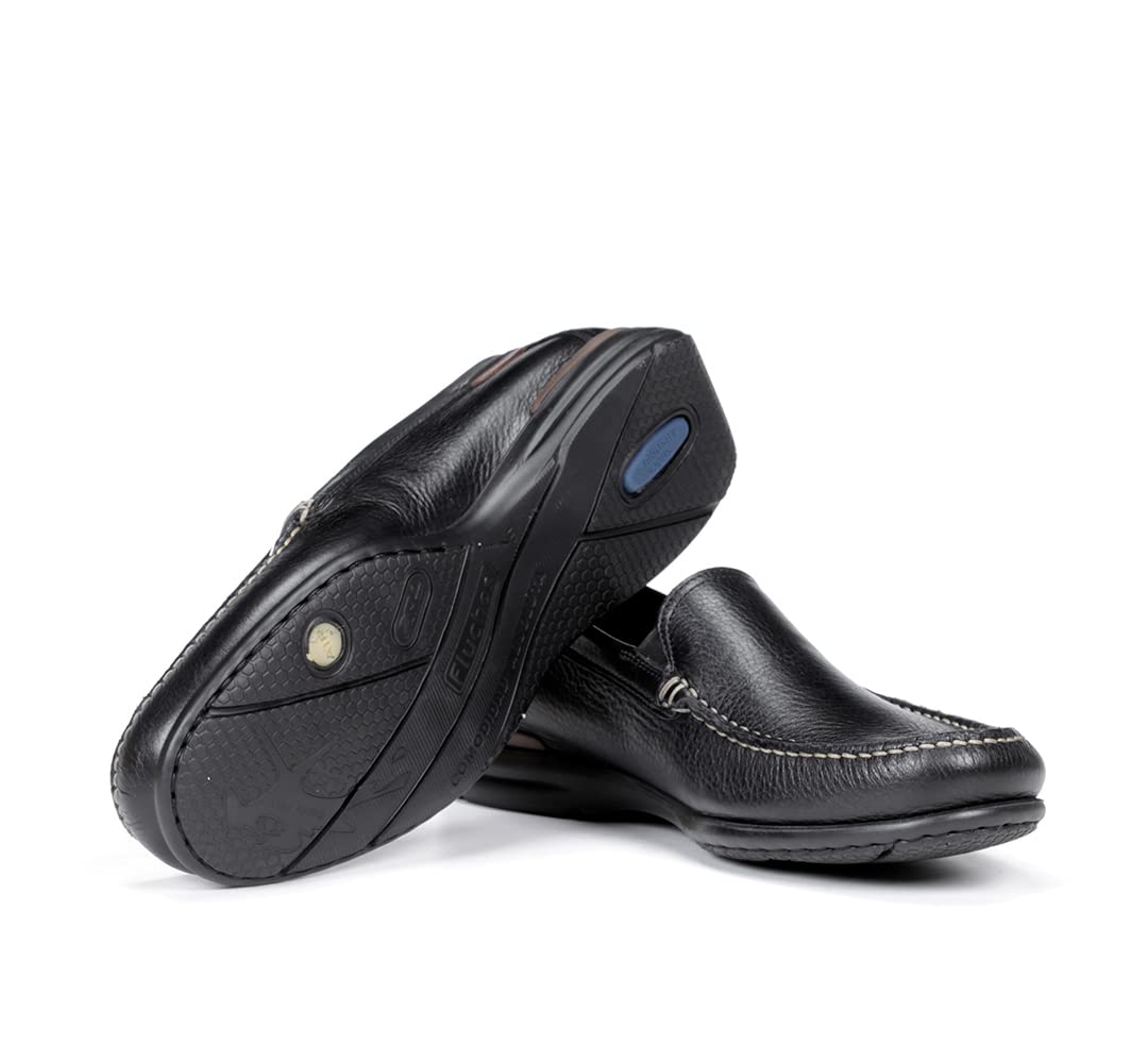 Premium Men's Moccasin Slippers - Soft Leather Indoor/Outdoor House Shoes for Comfort & Style - Perfect for Home, Lounge & Casual Wear
