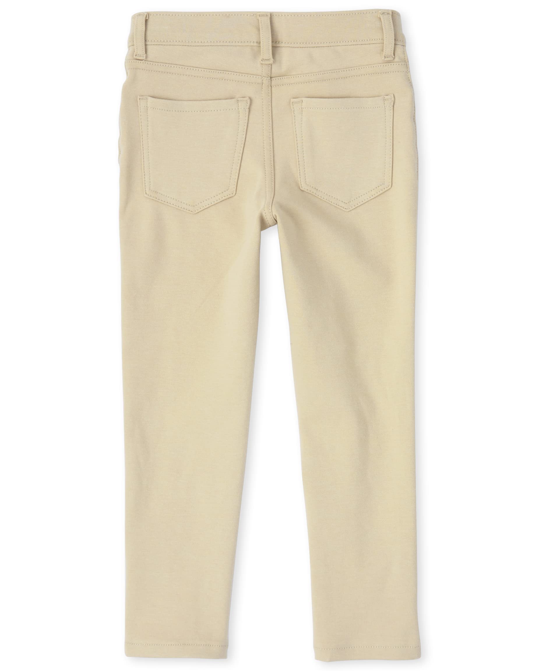 Girls Ponte Knit Jeggings - Comfy & Stylish for Play & School