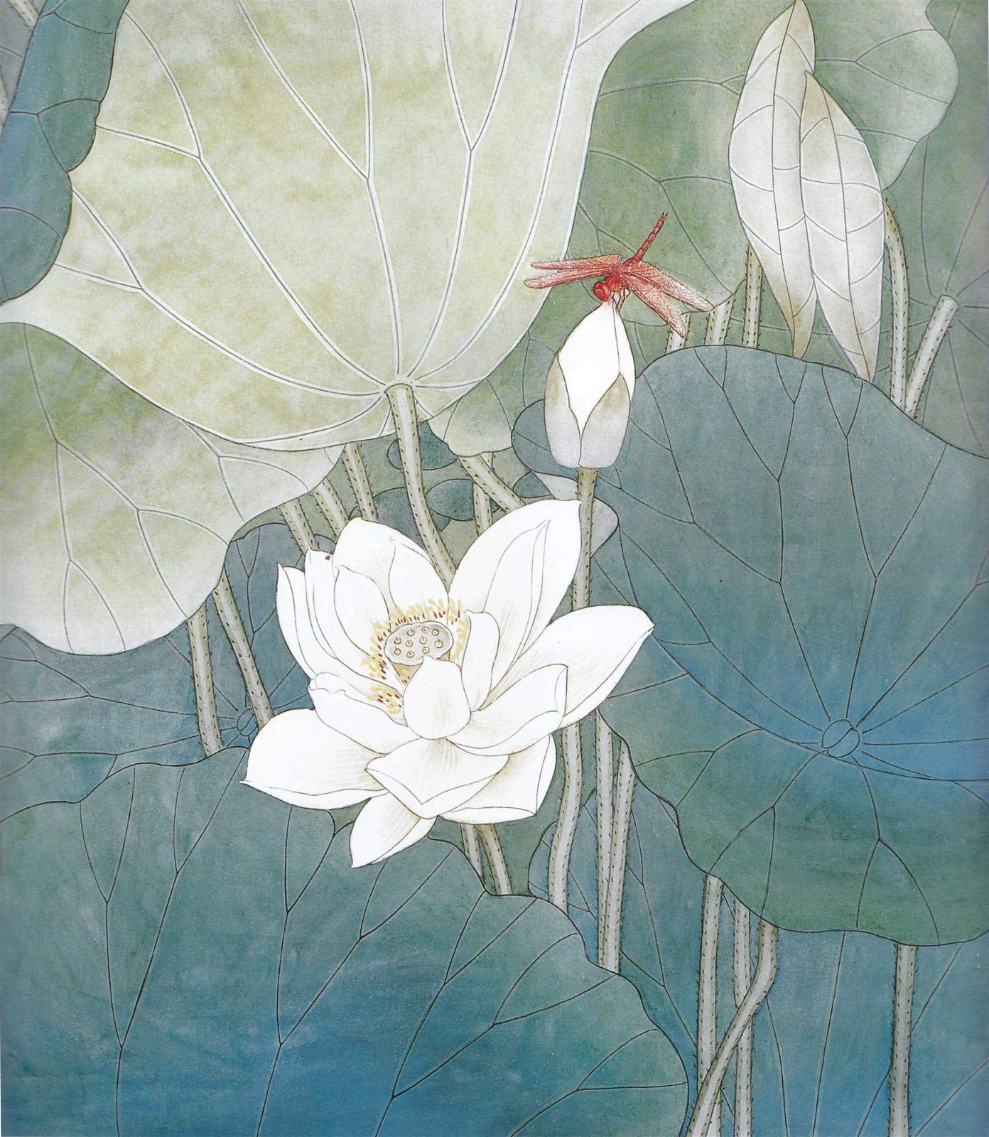 500-Piece Wooden Jigsaw Puzzle for Adults - 3D Lotus Flower DIY Home Decor (52x38cm) | Classic Brain Teaser & Stress Relief Activity | Perfect for Family Game Night, Office Break, and Gift Giving