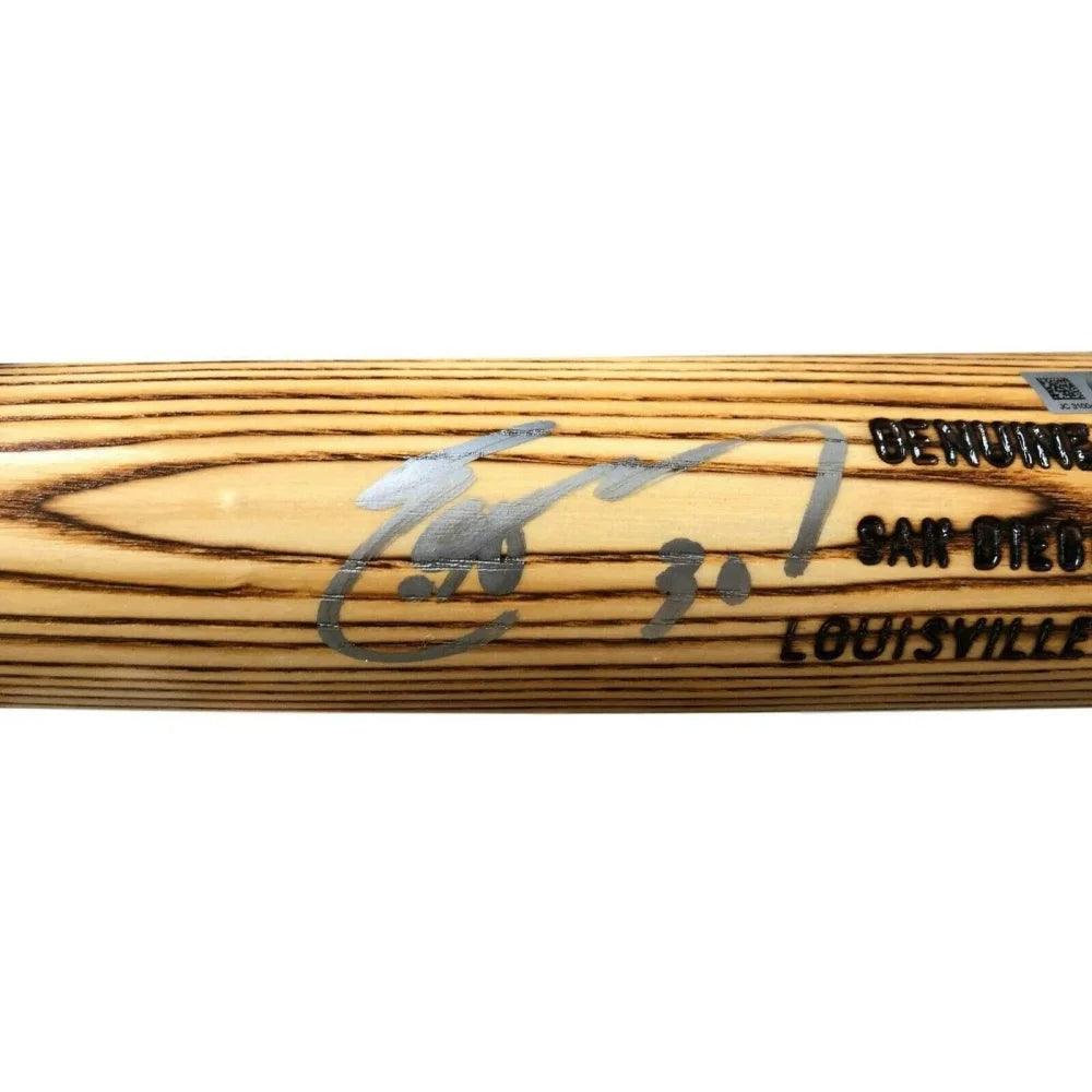 Eric Hosmer Autographed Baseball Bat - San Diego Padres & Kansas City Royals - MLB Authenticated with COA - Perfect for Collectors, Fans & Sports Memorabilia Displays