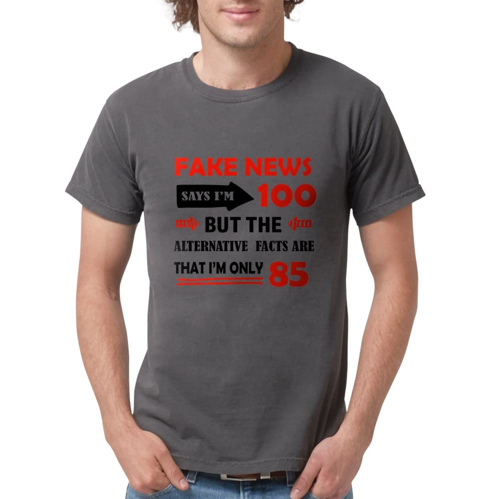 100th Birthday Gifts for Men - CafePress Comfort Colors T-Shirt - Perfect for Milestone Celebrations & Party Outfits