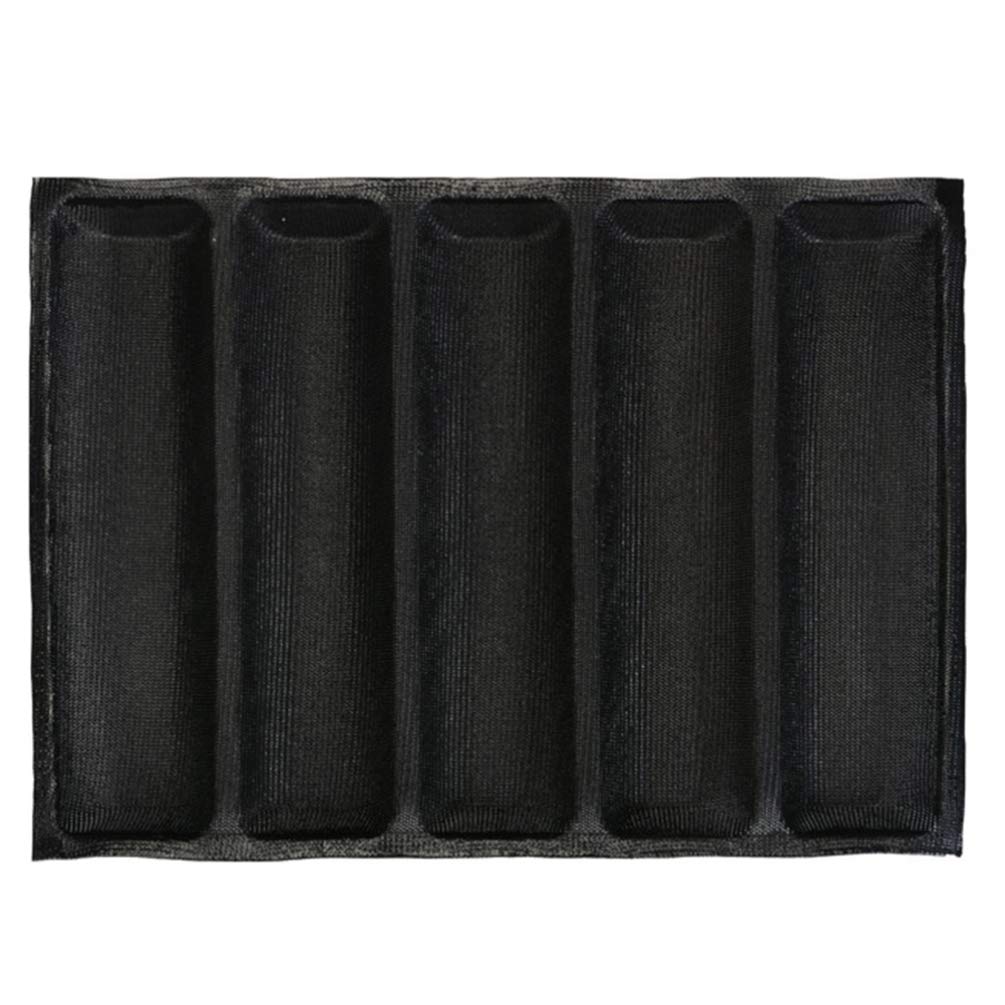 **Nonstick Silicone Bread Loaf Pan - 12 Inch French Bread Baking Tray for Oven & Toaster, 5-Wave Design, Durable & Easy Clean - Perfect for Homemade Bread, Baguettes & Pastries (Ideal for Baking, Meal Prep & Gifting)**