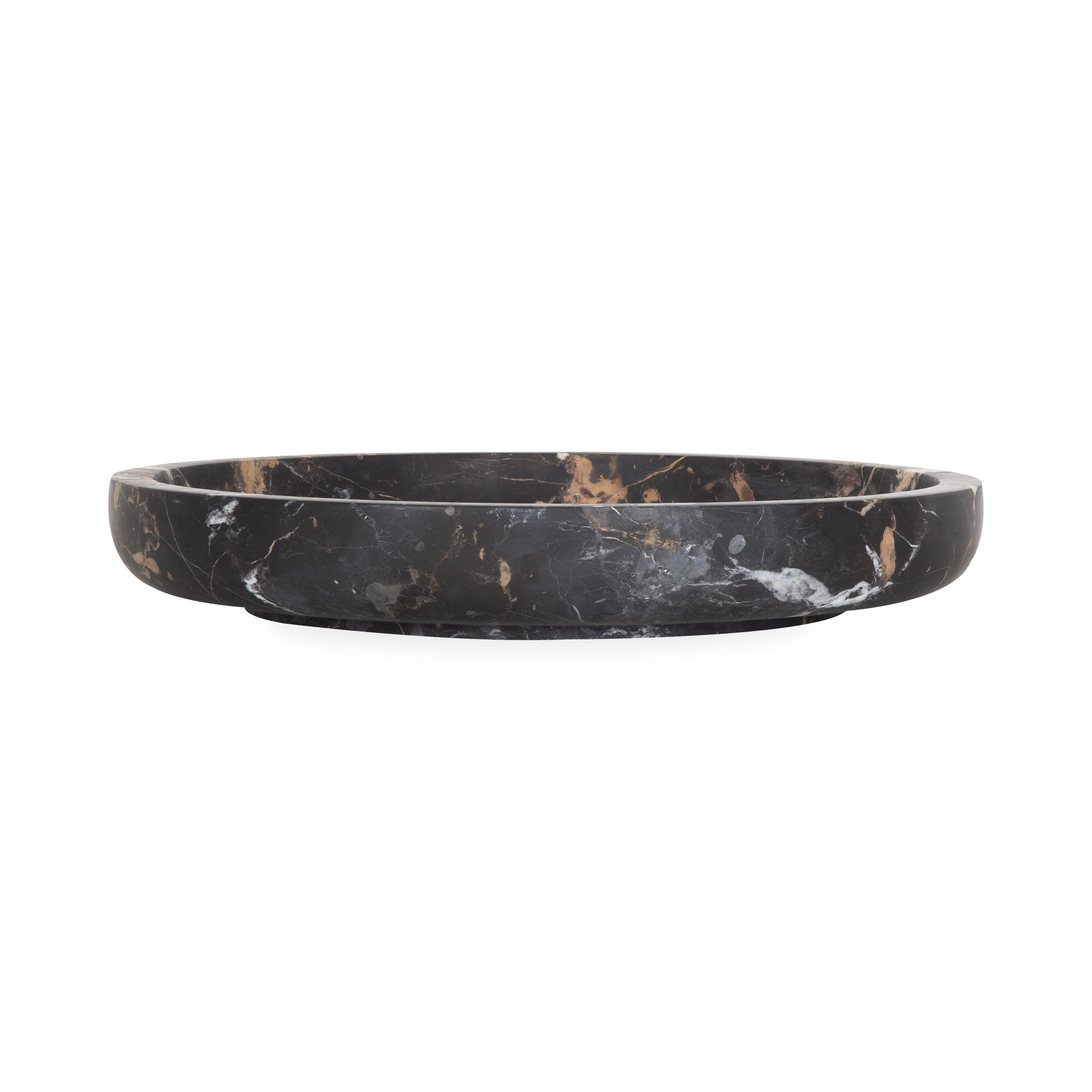 Elegant Marble Grand Low Bowl - Premium Handcrafted Stone Serving Bowl for Salads, Fruits, Nuts & Home Decor - Perfect for Dining Tables, Kitchen Countertops & Gift Giving