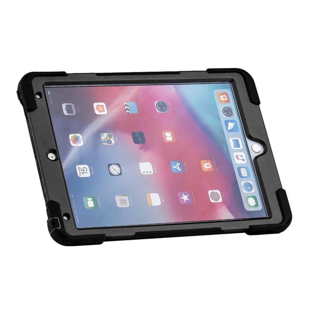 3sixT Apache Case with Pen Holder for iPad 10.2 (7th/8th/9th Generation) - Black | Protective Cover for Work, School & Travel