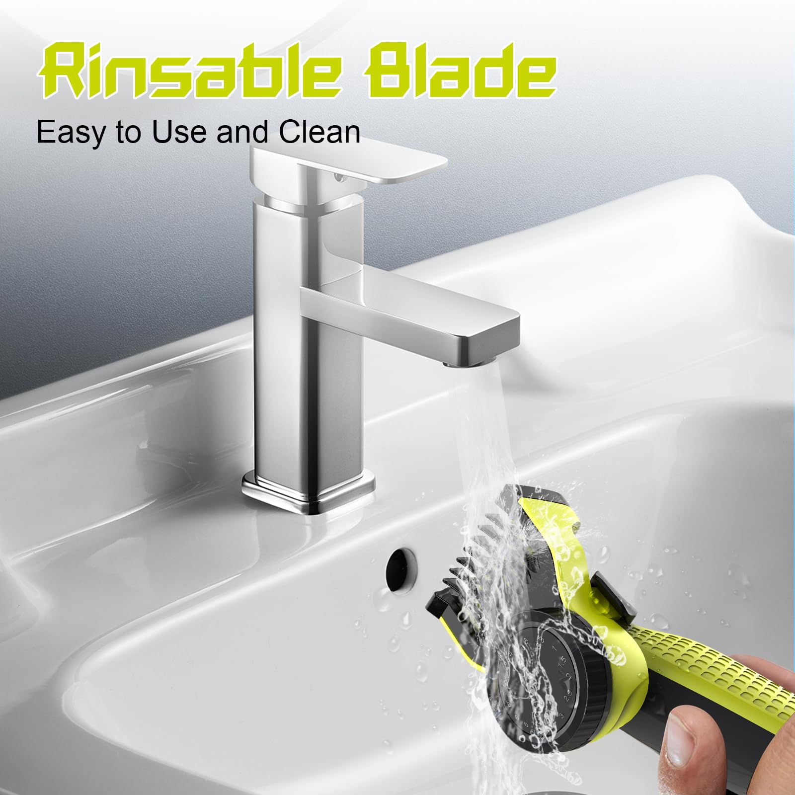 Philips One Blade Replacement Heads & 14 Length Attachments Kit - Compatible with QP2520 QP2530 QP2620 QP2630 QP2724 QP2820 Models - Includes Nose Trimmer & Guard Comb - Perfect for Home, Travel & Grooming Essentials
