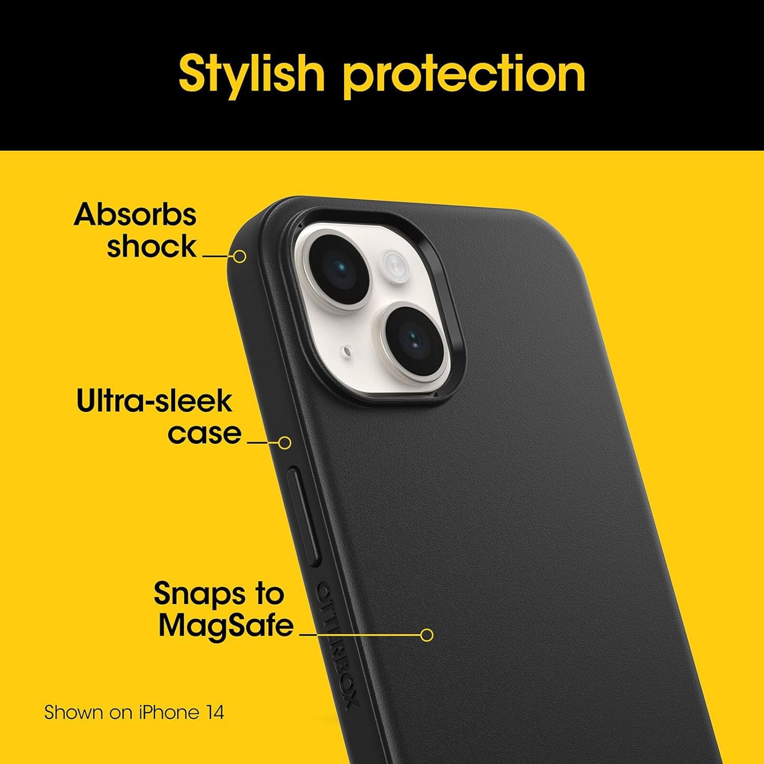 OtterBox Symmetry Series+ Case for iPhone 15 Pro Max - Pink | MagSafe Compatible, Ultra-Slim Design with Raised Edges for Camera & Screen Protection | Perfect for Everyday Use, Travel & Outdoor Activities