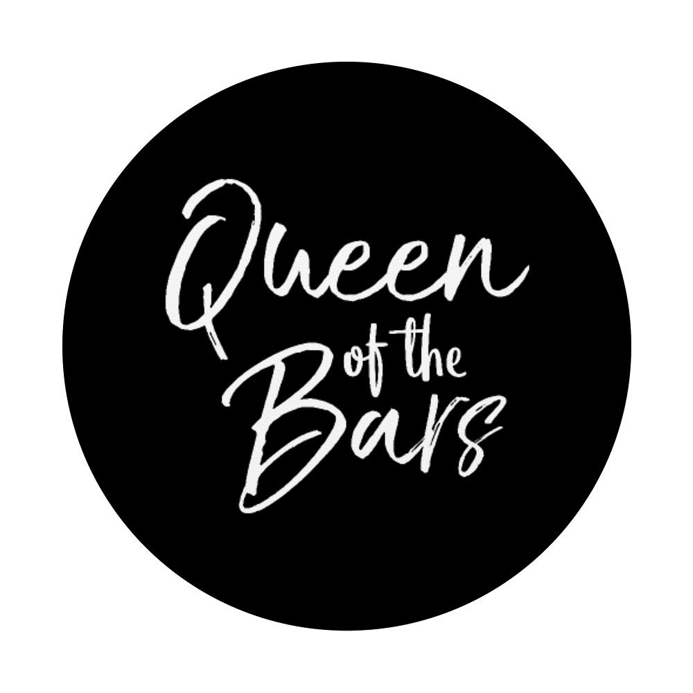 Gymnast Queen PopSockets PopGrip - Swappable Phone Grip for iPhone & Android - Perfect Gymnastics Gift for Bars Queen & Athletes - Ideal for Competitions, Training & Everyday Use