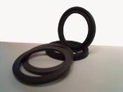High-Quality Fork Seals Pair - Synergy Flex CR80R CR85R 96-07, CRF150R 07-18, RM85 02-21 (37mm x 50mm) | Dirt Bike & Motocross Replacement Parts for Smooth Suspension Performance