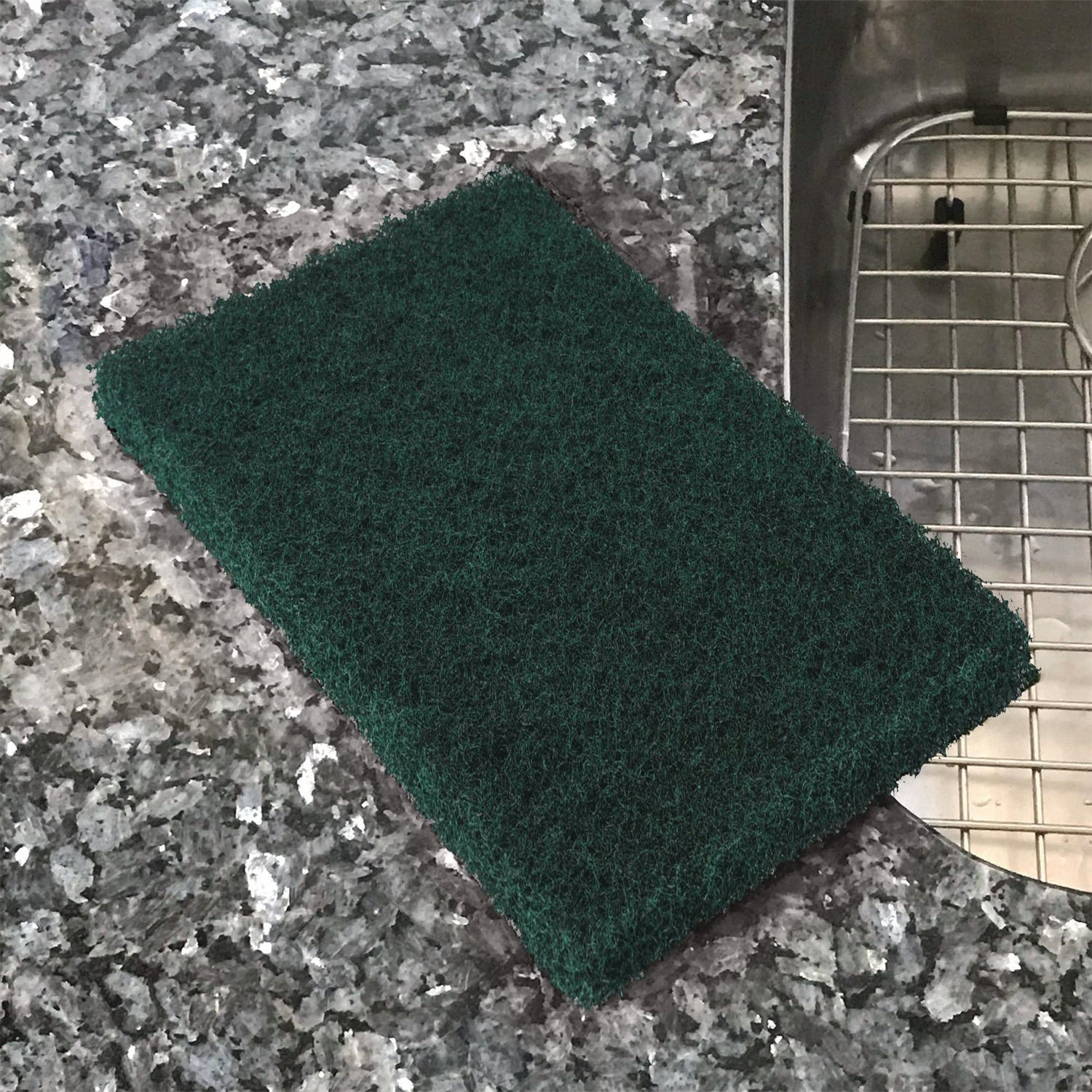 Americo® 94 86 X Heavy Duty Hand Pad - 6x9 Inch Green Abrasive Sanding Pads - Pack of 15 for Woodworking, Metal Polishing & DIY Projects