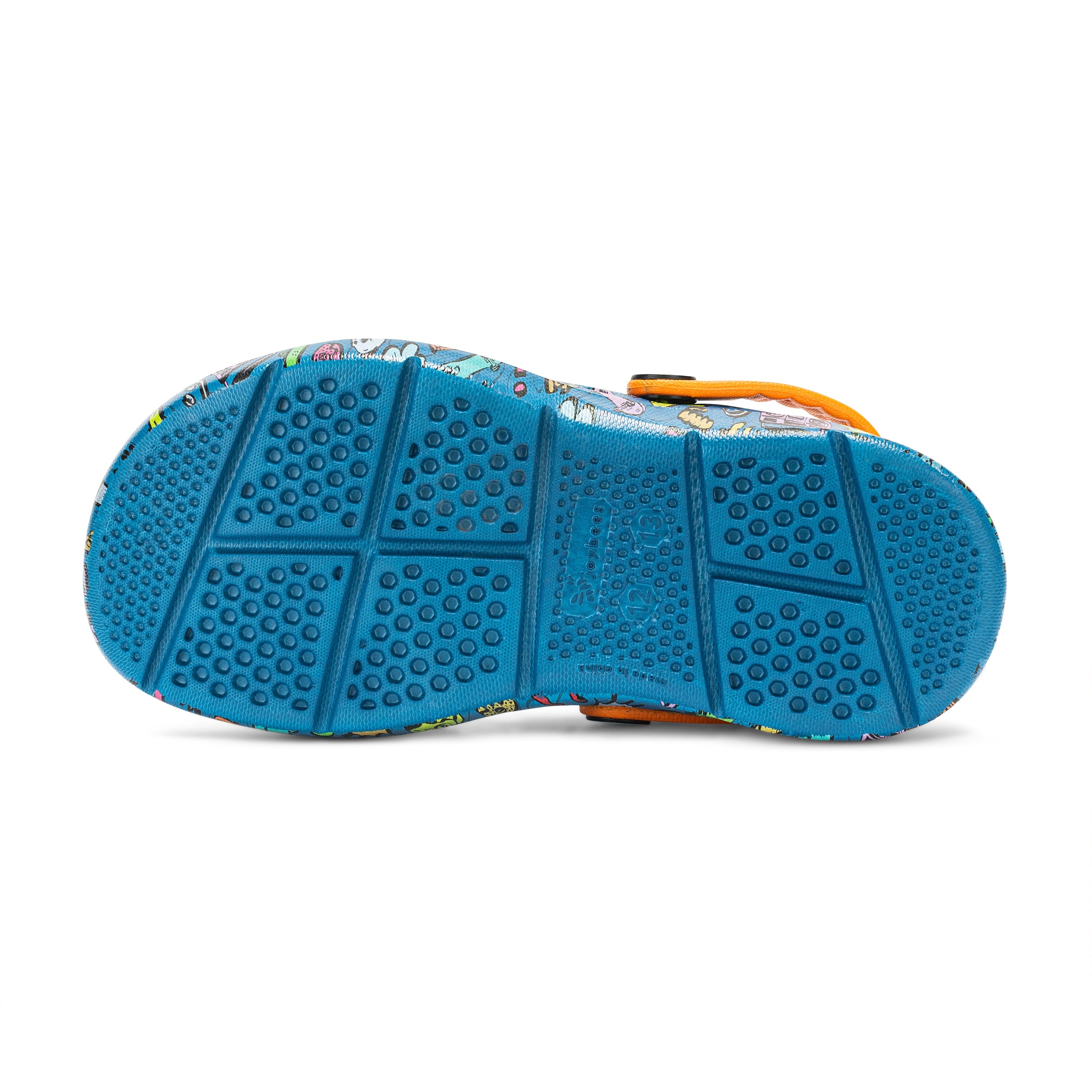 JOYBEES Active Clog Shoes for Kids with Fun Graphics - Comfortable & Durable Waterproof Sandals for Boys & Girls - Perfect for Beach, Pool, Playground & Summer Outdoor Activities