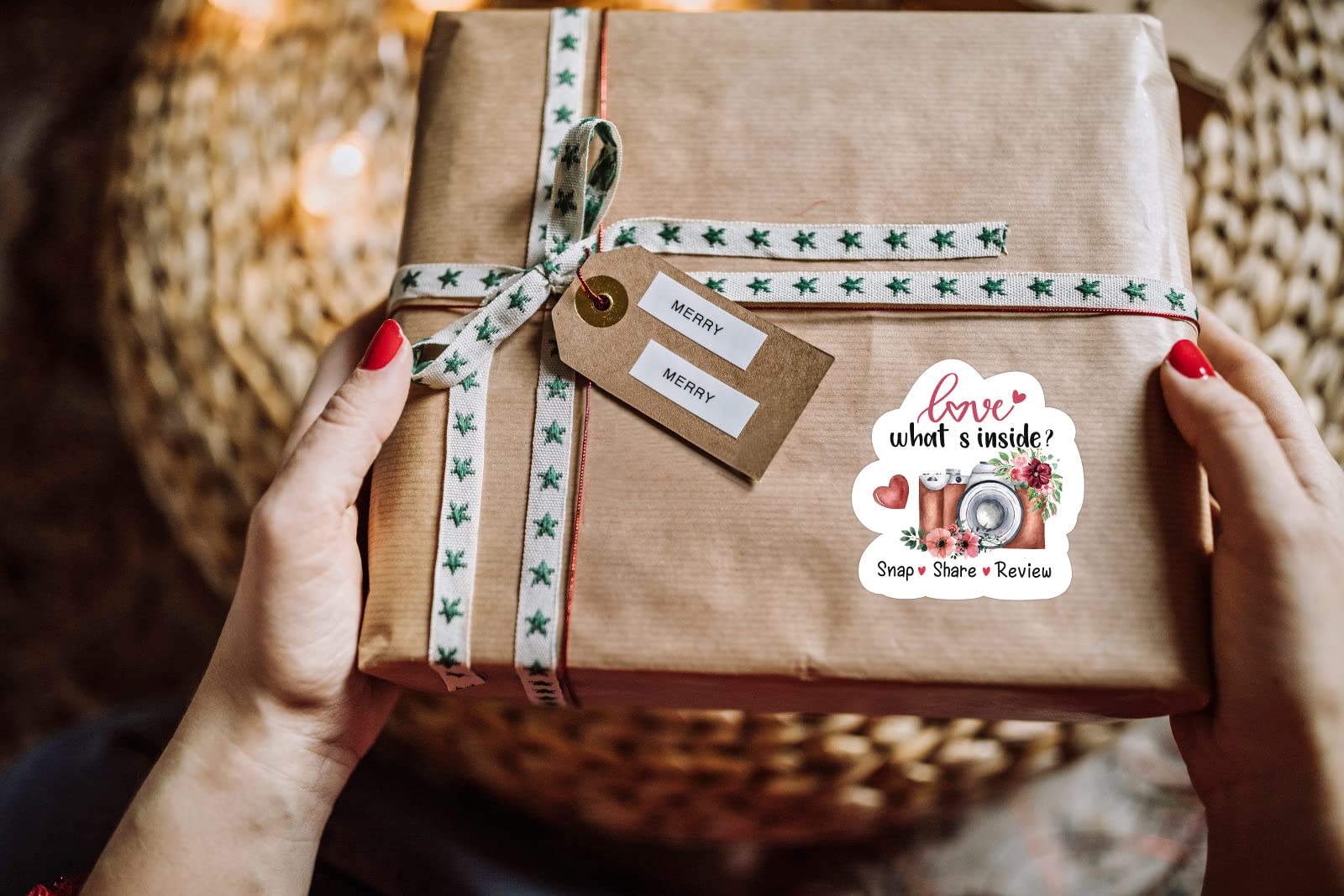 Vintage Camera Design Thank You Stickers - 500 PCS Retro Photo Theme Shipping Labels for Small Business, Etsy Sellers & Online Retailers - Perfect for Packaging, Mail Envelopes & Customer Appreciation Gifts
