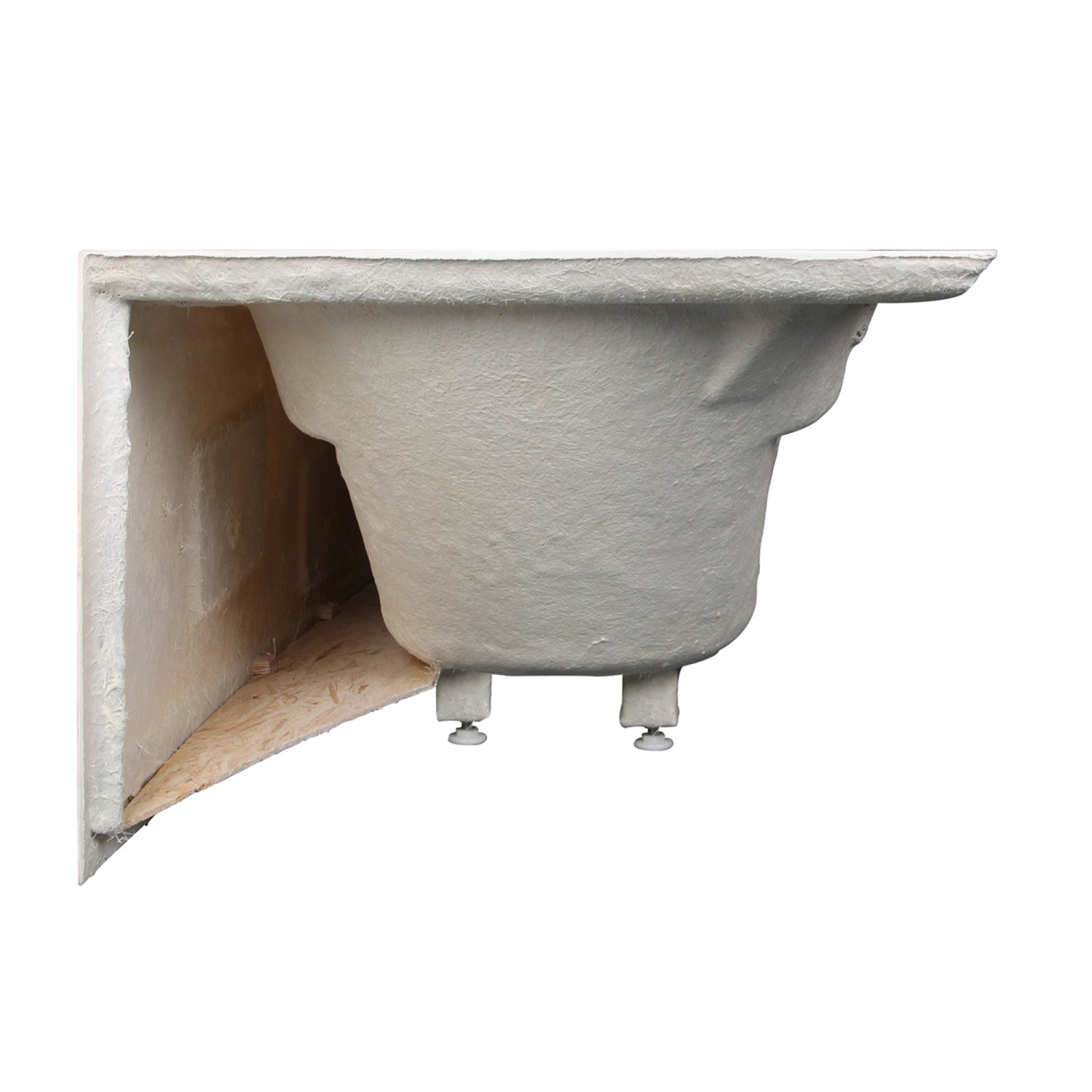 Aqua Eden VTAP603022L 60-Inch Acrylic Rectangular 3-Wall Alcove Bathtub - Anti-Skid Surface, Left Hand Drain, Glossy White - Perfect for Modern Bathrooms & Spa-Like Retreats
