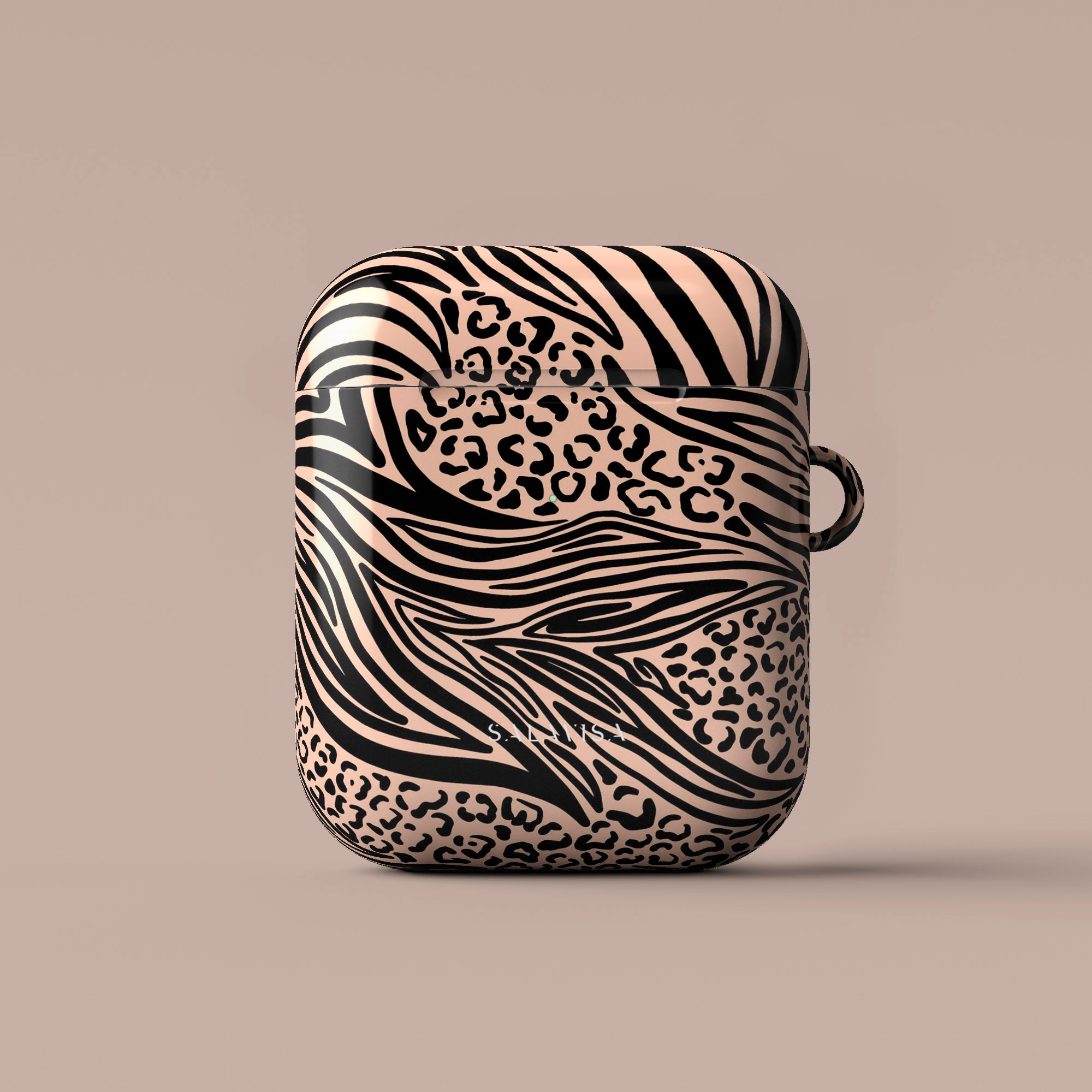 Premium Zebra Print AirPods Case - Stylish Protective Cover for Apple AirPods 1/2/3 & Pro - Perfect for Gym, Travel & Everyday Use