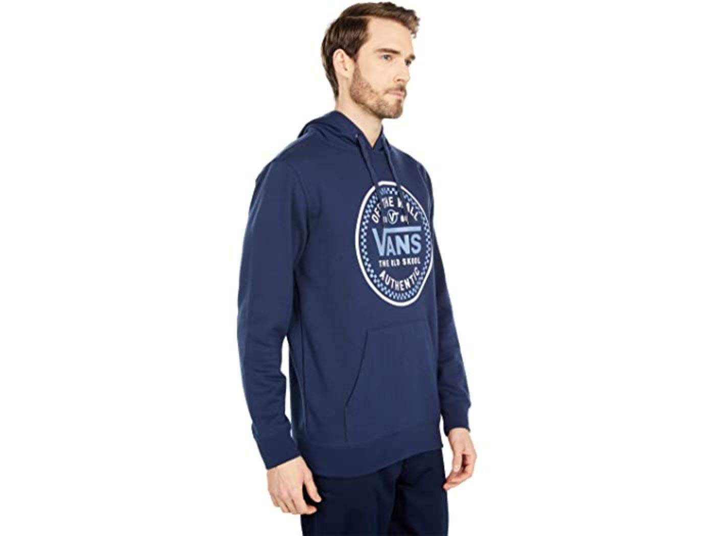 Vans Men's Hoodie - Classic Pullover Sweatshirt for Casual Wear & Street Style | Perfect for Everyday Comfort, Gym, and Outdoor Activities