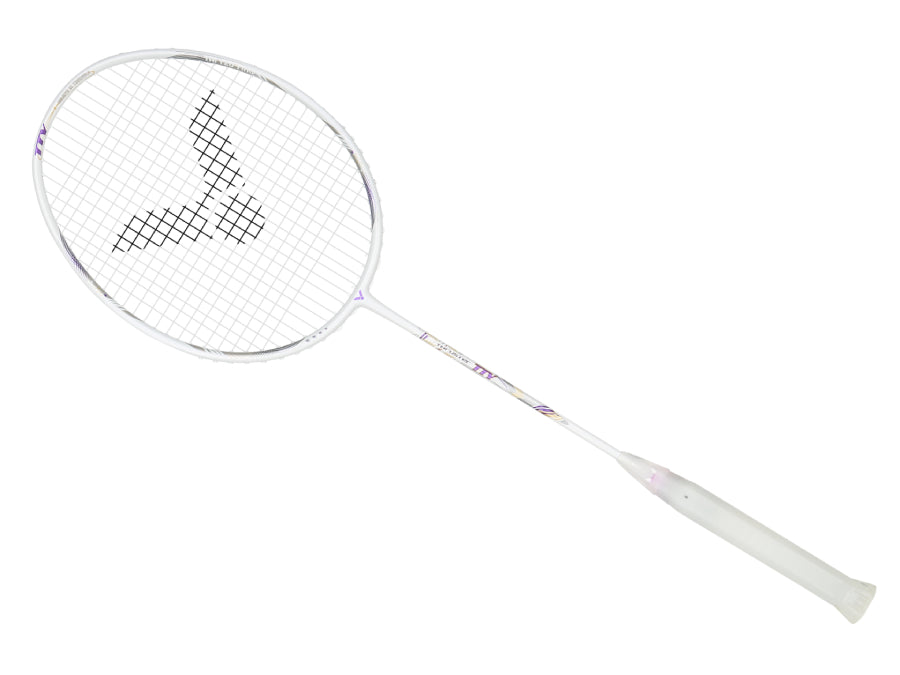 Victor Thruster TTY Tai Tzu Ying Signature Badminton Racket - Professional Carbon Fiber Badminton Racket for Smash & Control - Perfect for Competitive Play & Training Sessions