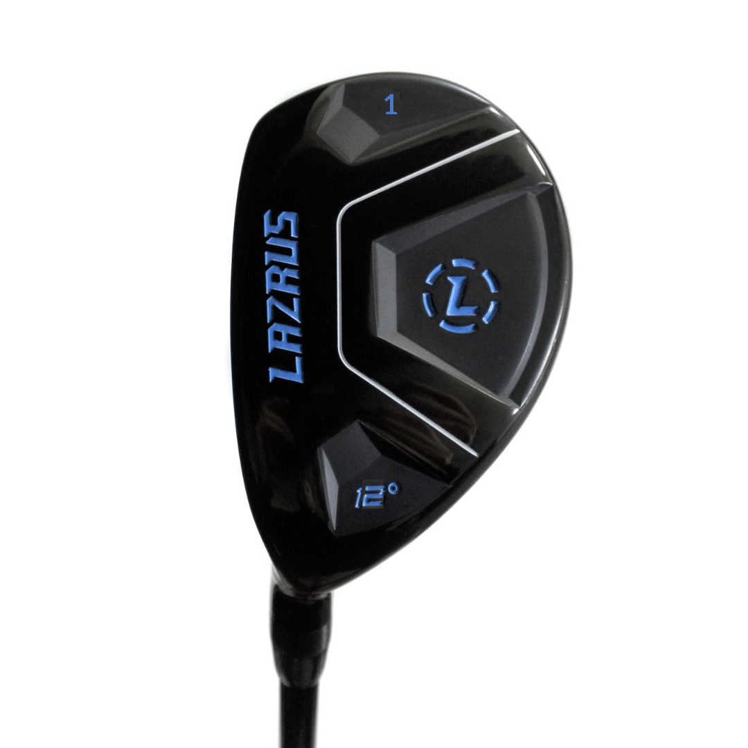 Lazrus Golf 2025 LAZ1 Hybrid Golf Clubs Set - Premium Forged Irons with Graphite Shafts for Men & Women | Perfect for Driving Range, Course Play & Tournament Training