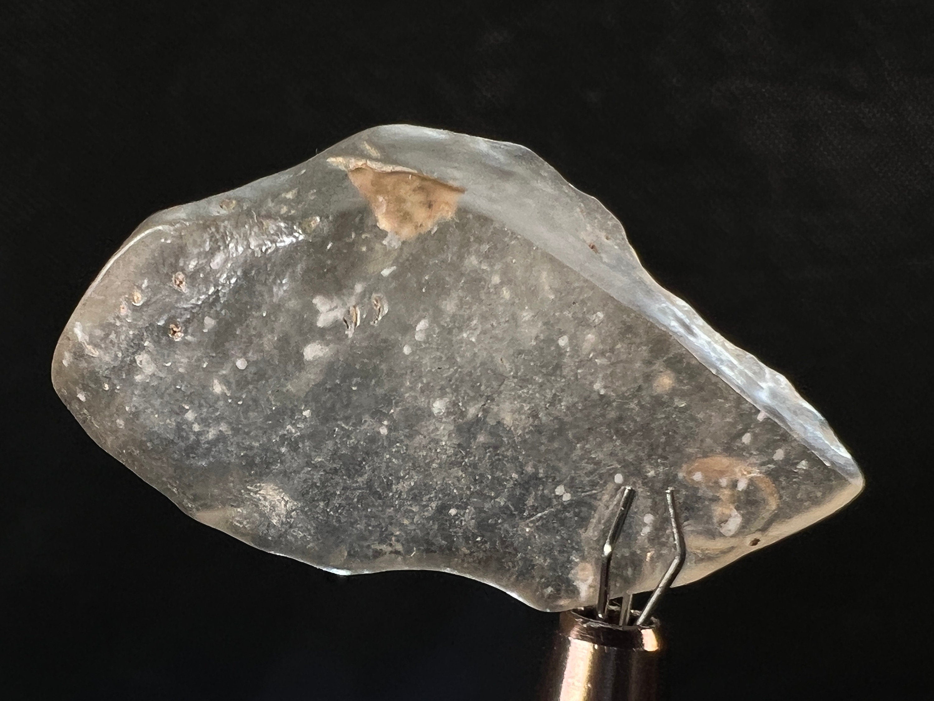 Libyan Desert Glass Raw Crystal - Rare 7.1g Natural Stone | Unique Spiritual Gift, Home Decor, Healing Crystals Collection | Perfect for Meditation, Energy Work & Mineral Displays