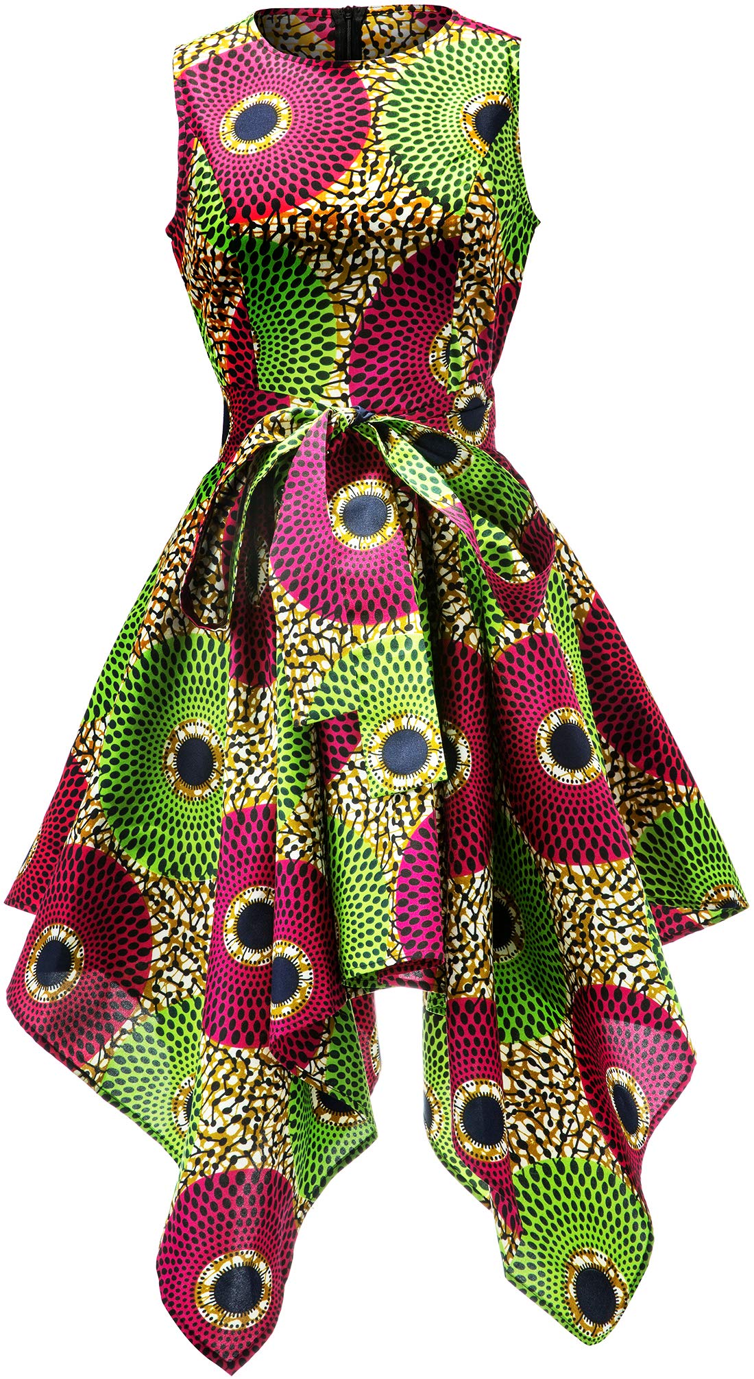 SHENBOLEN African Print Dresses for Women - Traditional Ankara Casual & Party Wear - Perfect for Cultural Events, Weddings & Summer Outings
