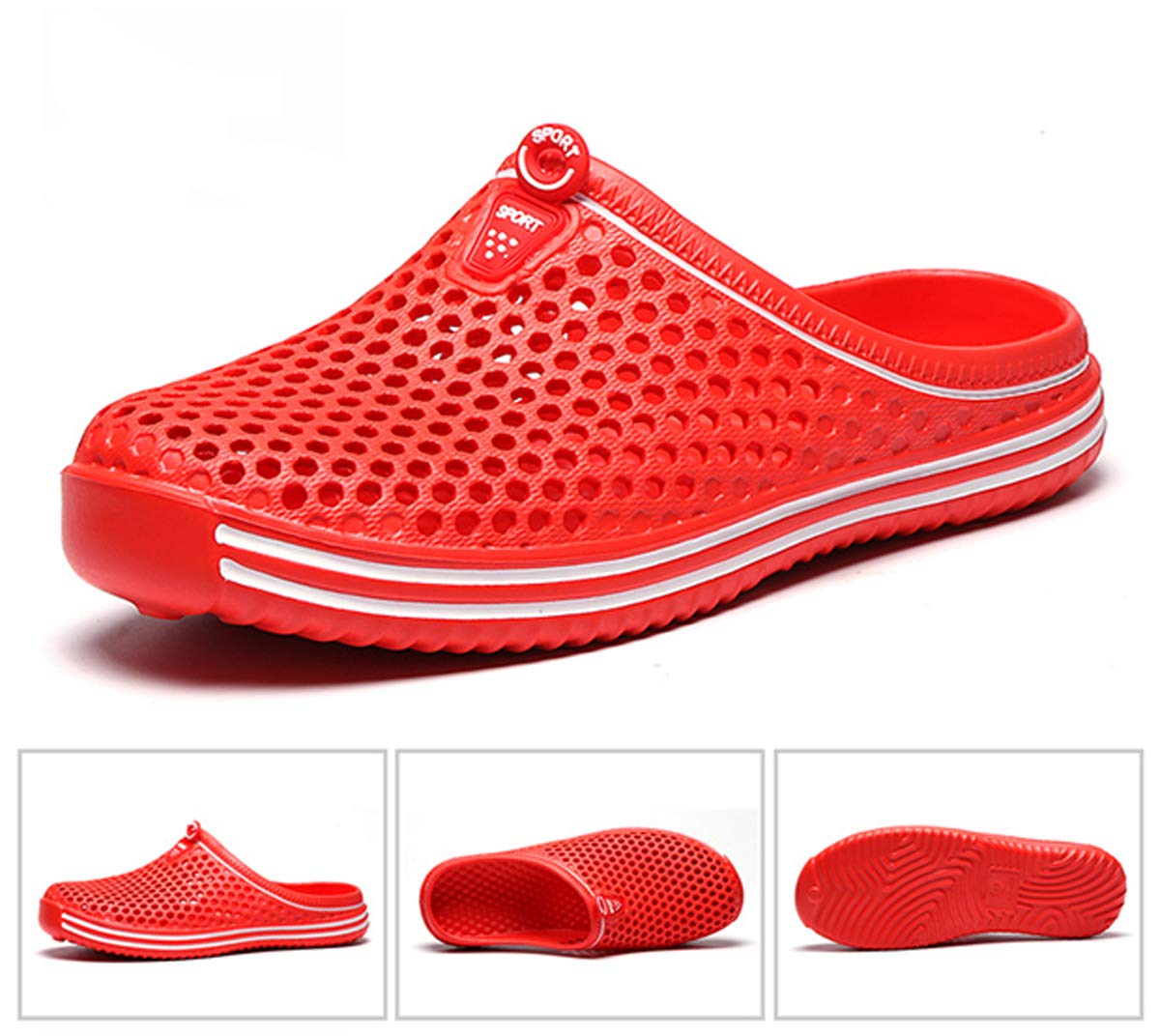 **LIBINXIF Women's & Men's Breathable Garden Clogs - Waterproof Beach Shoes for Walking, Bathing, and Outdoor Activities**