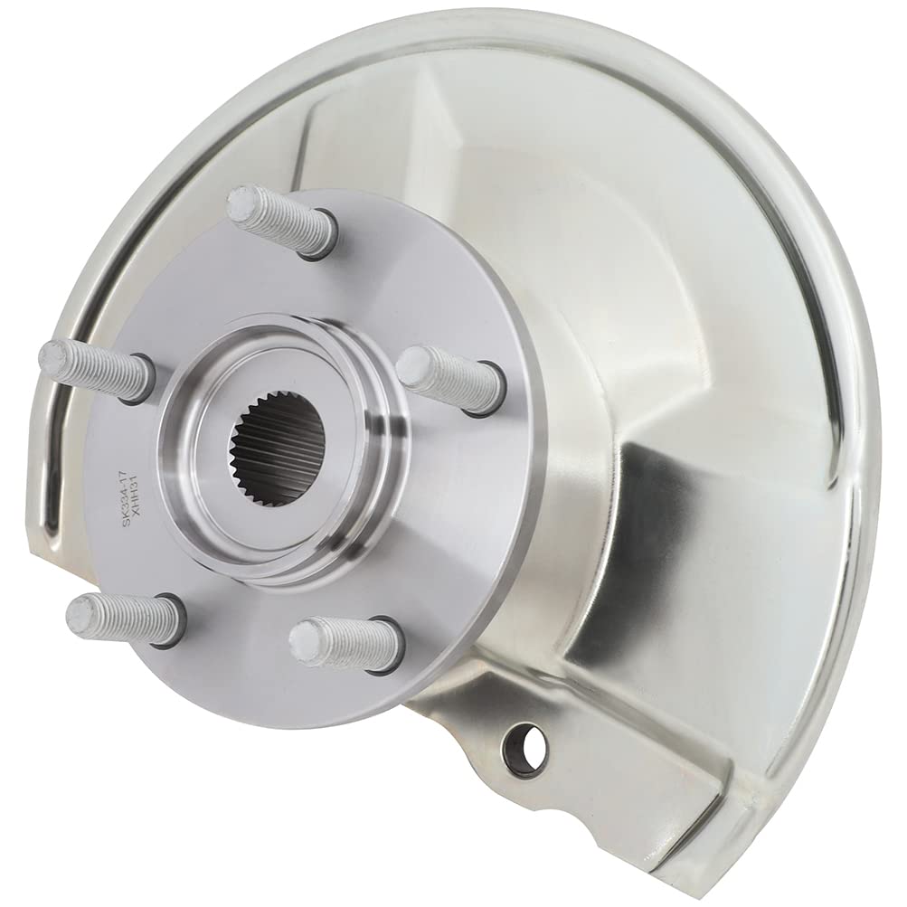 Dodge Caliber 2007-2012 Wheel Hub Bearing & Steering Knuckle Assembly - Front Left & Right Side (Part Numbers: 698-410, 698-411, 68088498AD, 68088499AD) - Perfect for Smooth Ride & Steering Repair, DIY Auto Maintenance