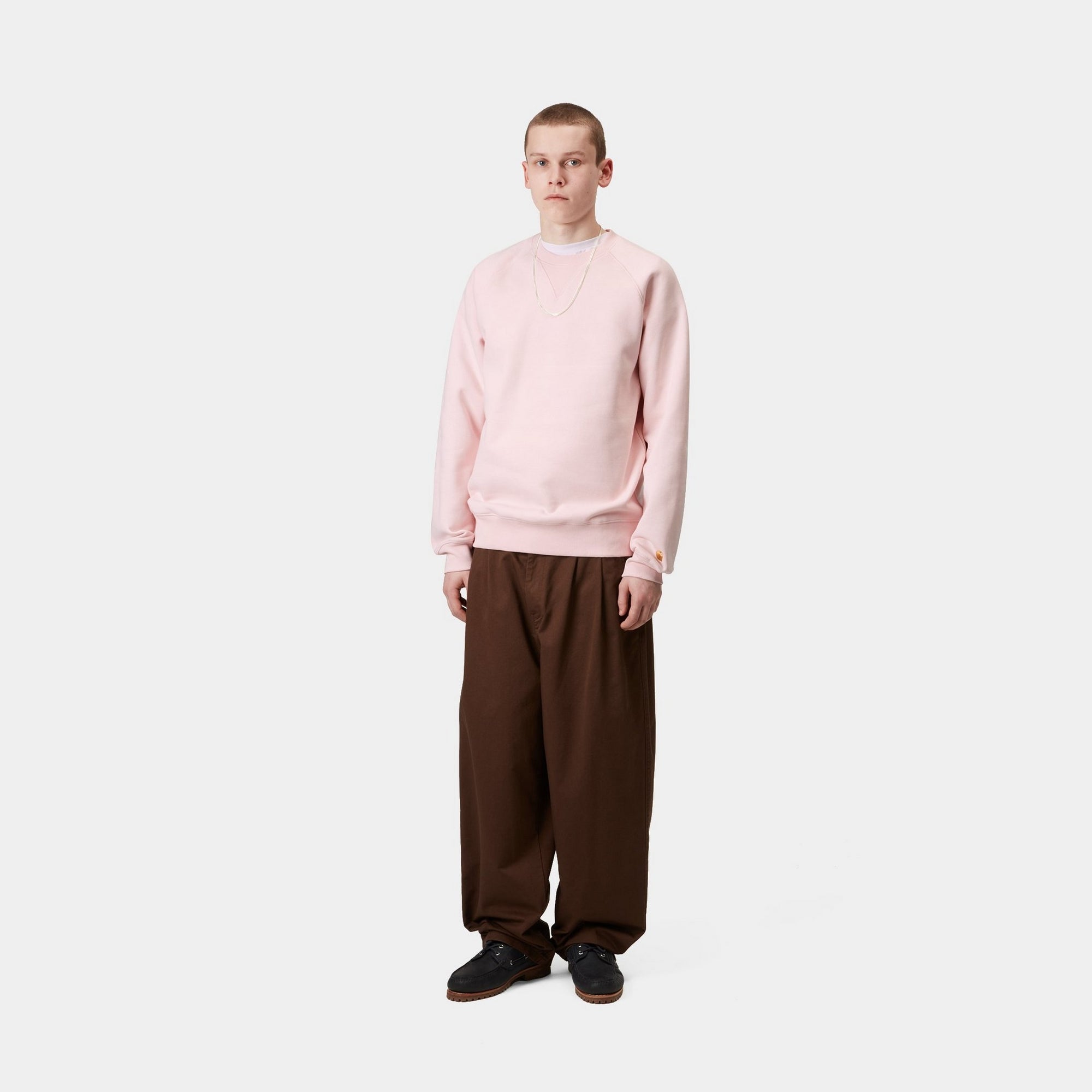 Chase Sweatshirt | Air Pink Women's Casual Pullover Hoodie - Perfect for Streetwear, Loungewear & Everyday Comfort
