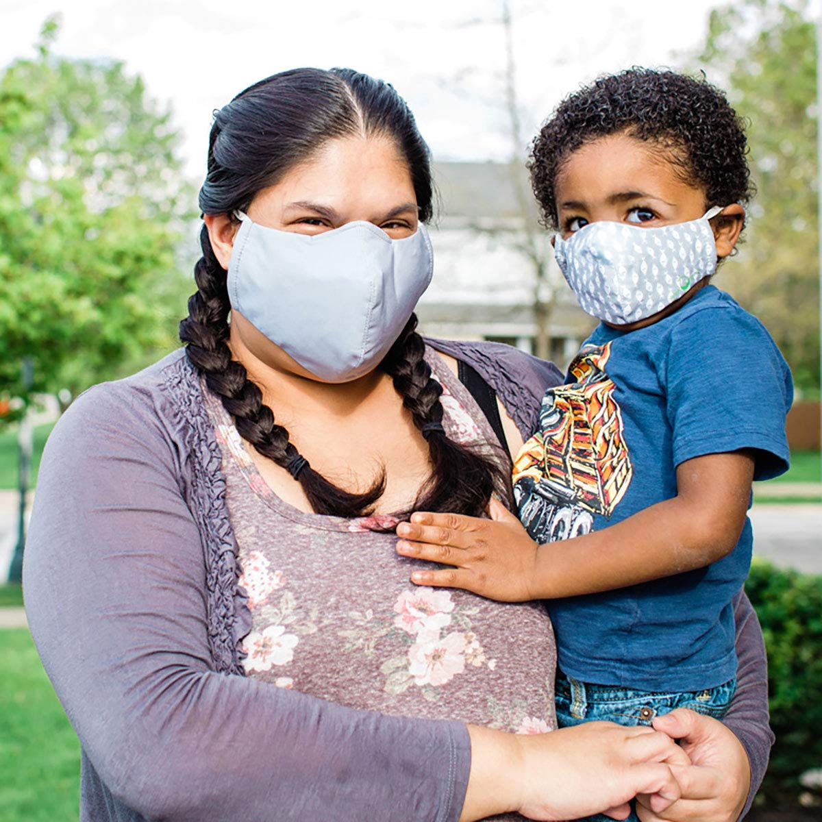 i play. by green sprouts Reusable Face Mask for Kids - Soft, Breathable & Washable Fabric - Perfect for School, Playtime & Outdoor Activities