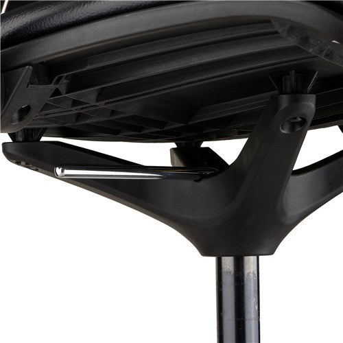 Safco 7014 Shell Extended Height Adjustable Office Chair - Ergonomic Design for Home & Office Workspaces, Perfect for Desks, Standing Workstations & Conference Rooms