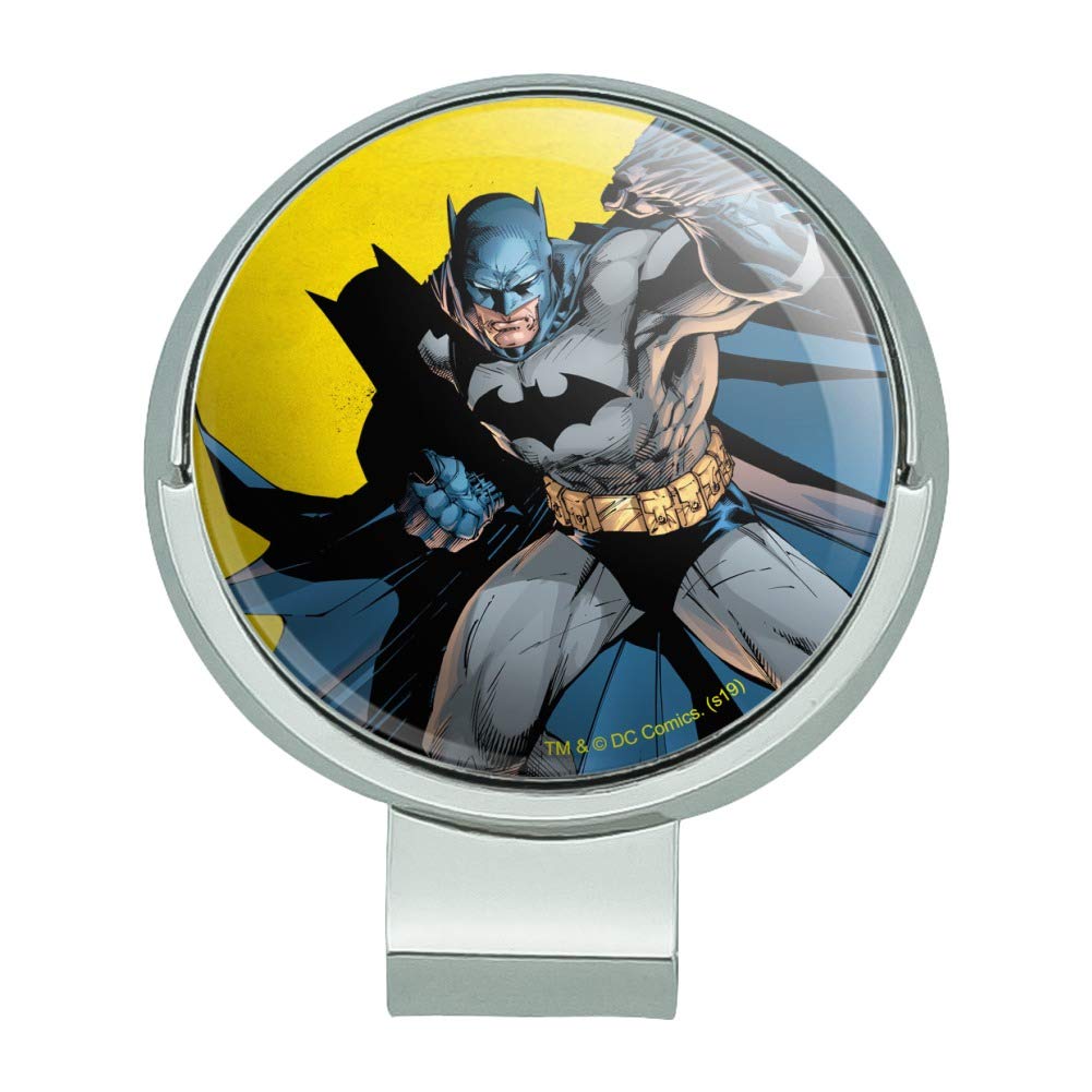 Batman Golf Hat Clip with Magnetic Ball Marker - DC Comics Character Accessory for Golfers | Perfect for Golf Tournaments, Casual Play & Superhero Fans