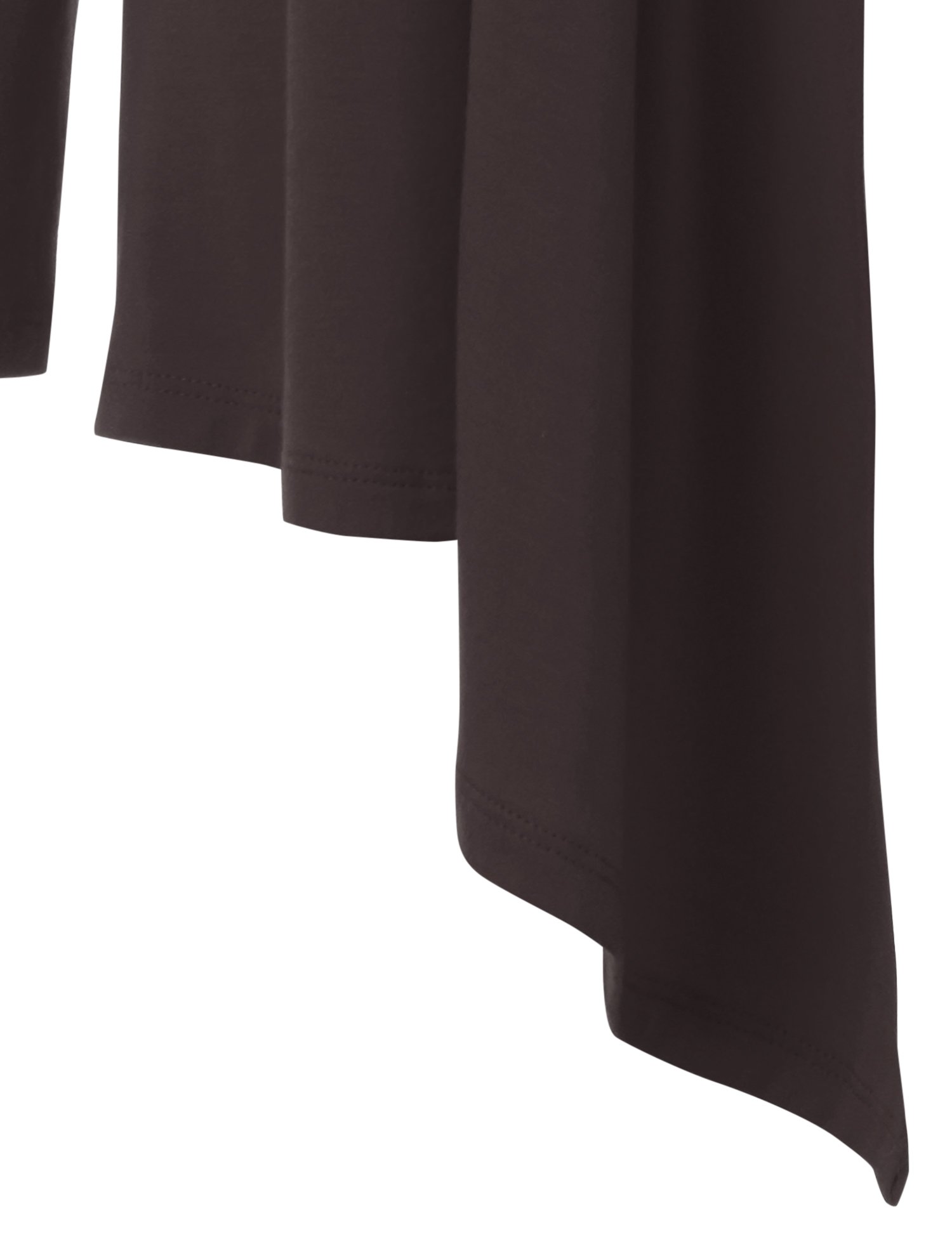 MBJ Women's Draped Open-Front Cardigan Sweater | Lightweight Knit Wrap Cover-Up | Perfect for Office, Date Night & Casual Outfits