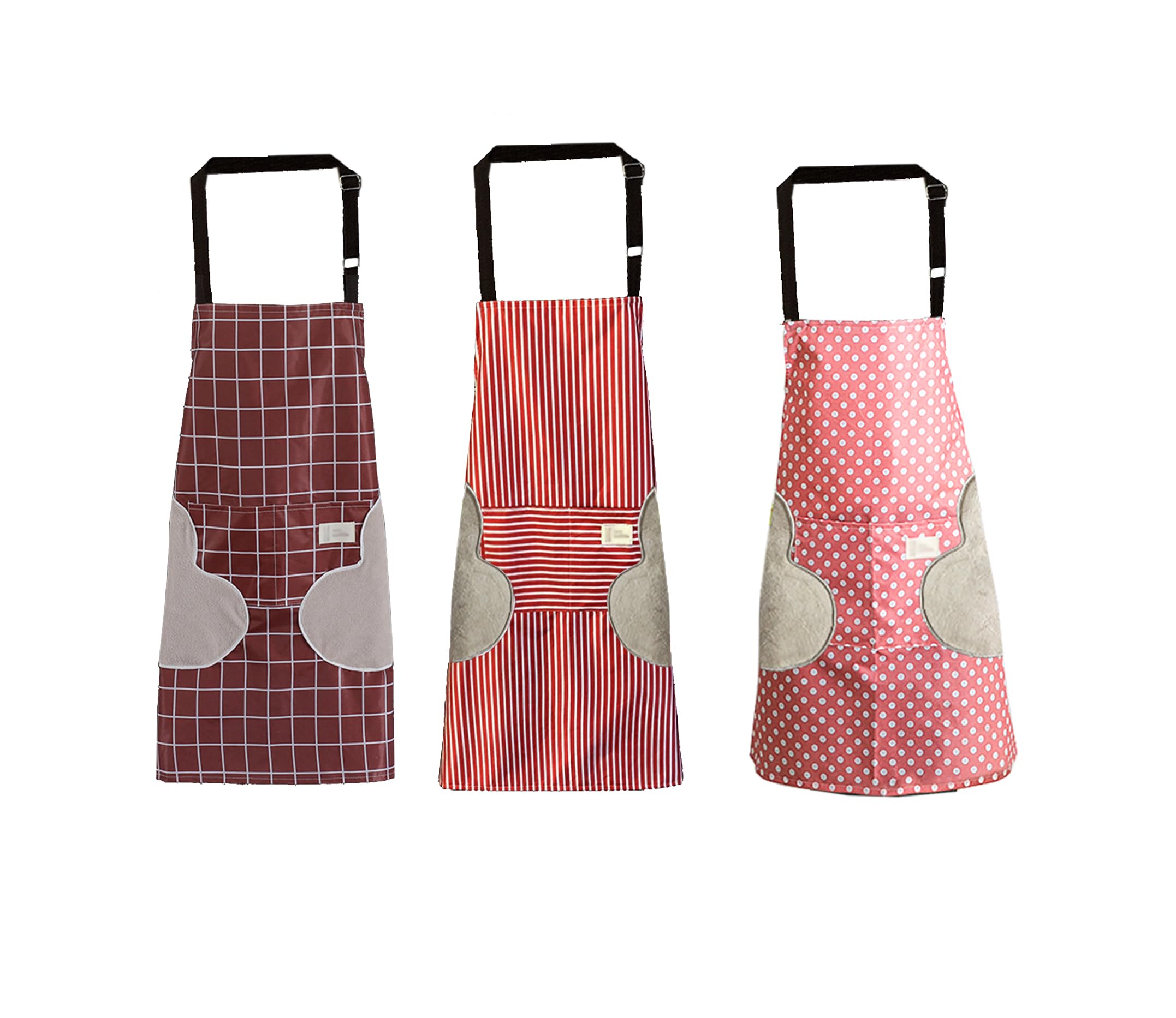 Waterproof Kitchen Apron for Women with Pockets - Cooking & Baking