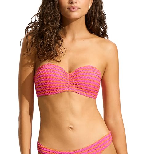 Mesh Effect Hot Pink