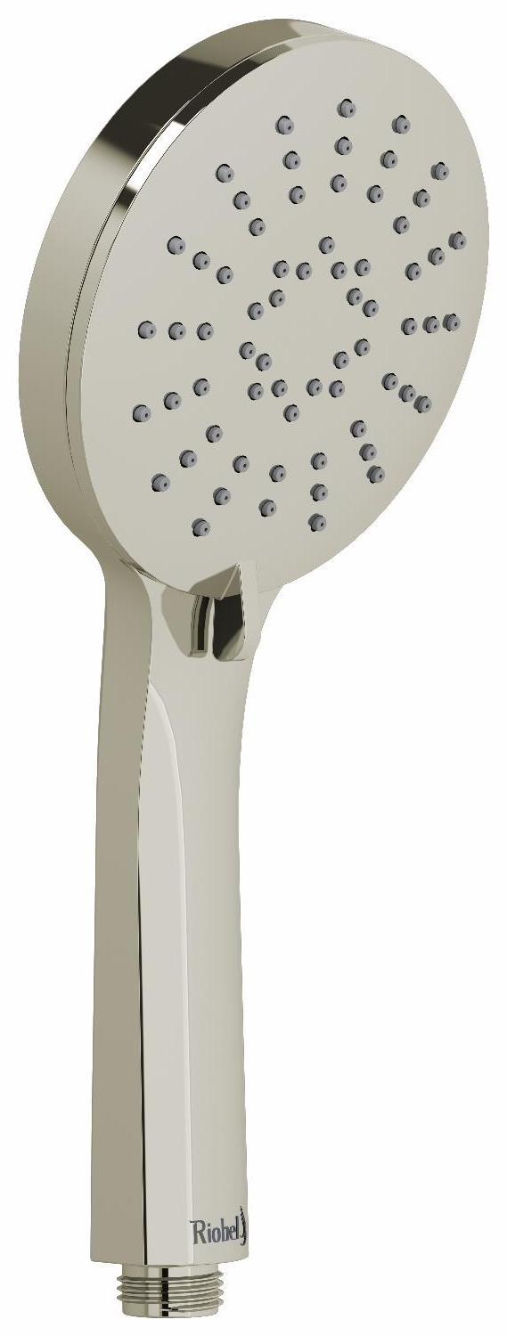 3 Function Handshower with 1.8 GPM Flow Rate - Polished Nickel Finish (Model 4358PN) by RIOBEL - Perfect for Bathroom, Shower, and Spa Relaxation