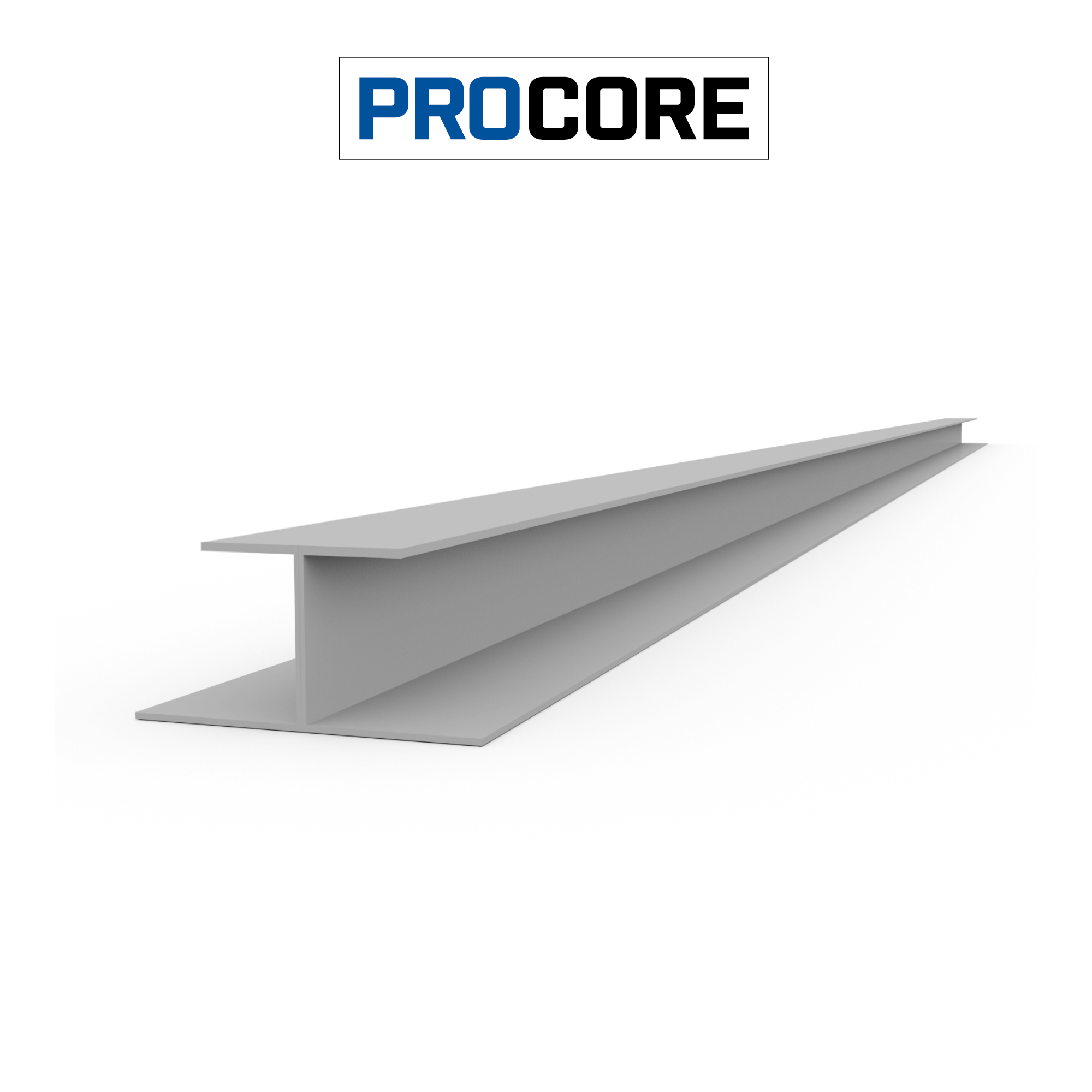 8 ft. PROCORE PVC H Trim Pack - Durable PVC Trim for Home Improvement & Construction Projects - Perfect for Window, Door & Wall Trim Installation