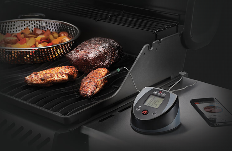 Napoleon Accu Probe Bluetooth Thermometer - Wireless Meat Thermometer for Grilling, Smoking, BBQ & Cooking - 70077 - Perfect for Outdoor, Kitchen & Home Use