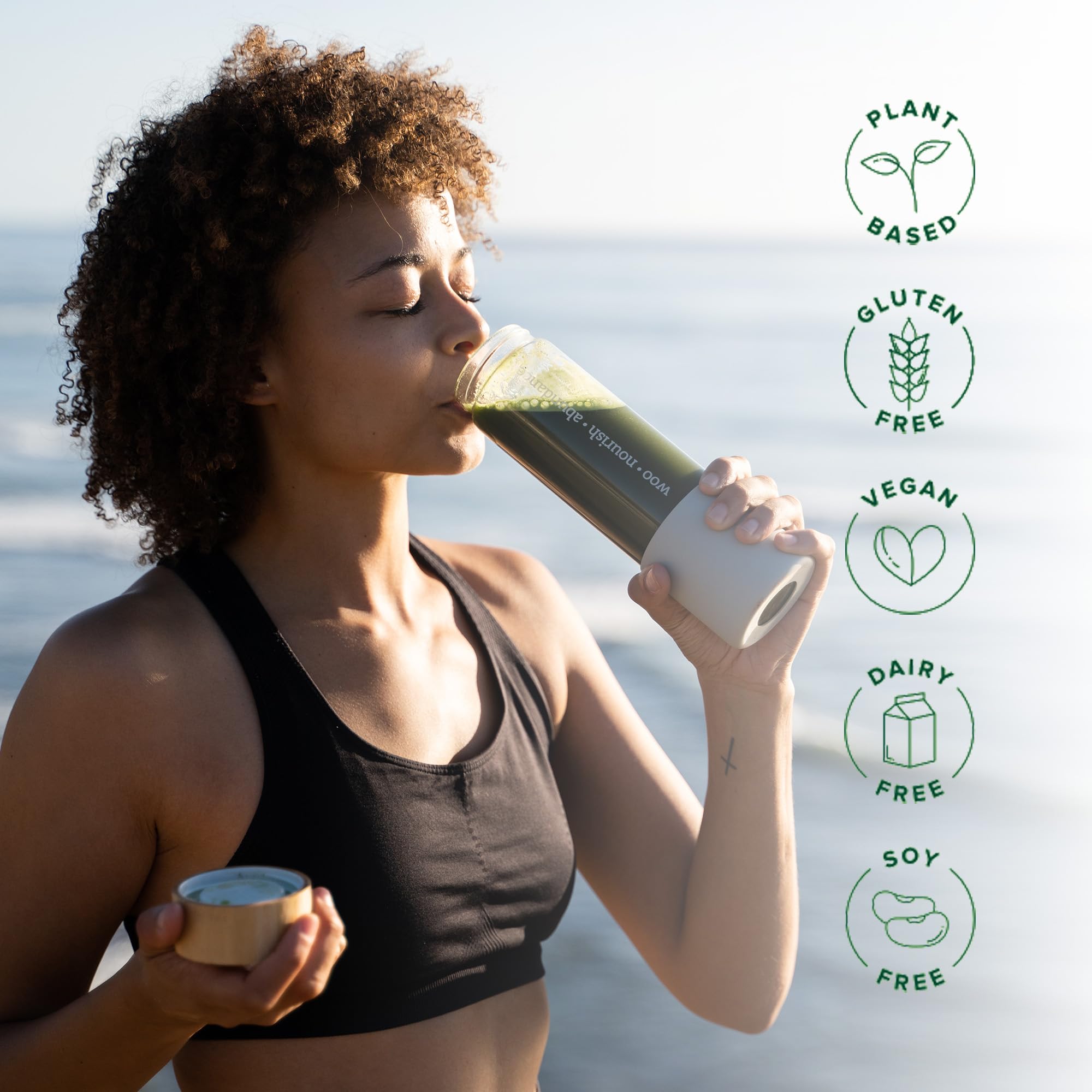 Organifi Daily Greens Superfood Powder - Organic Greens Supplement for Energy, Digestion & Immune Support (30 Servings) | Perfect for Busy Professionals, Athletes & Health-Conscious Individuals